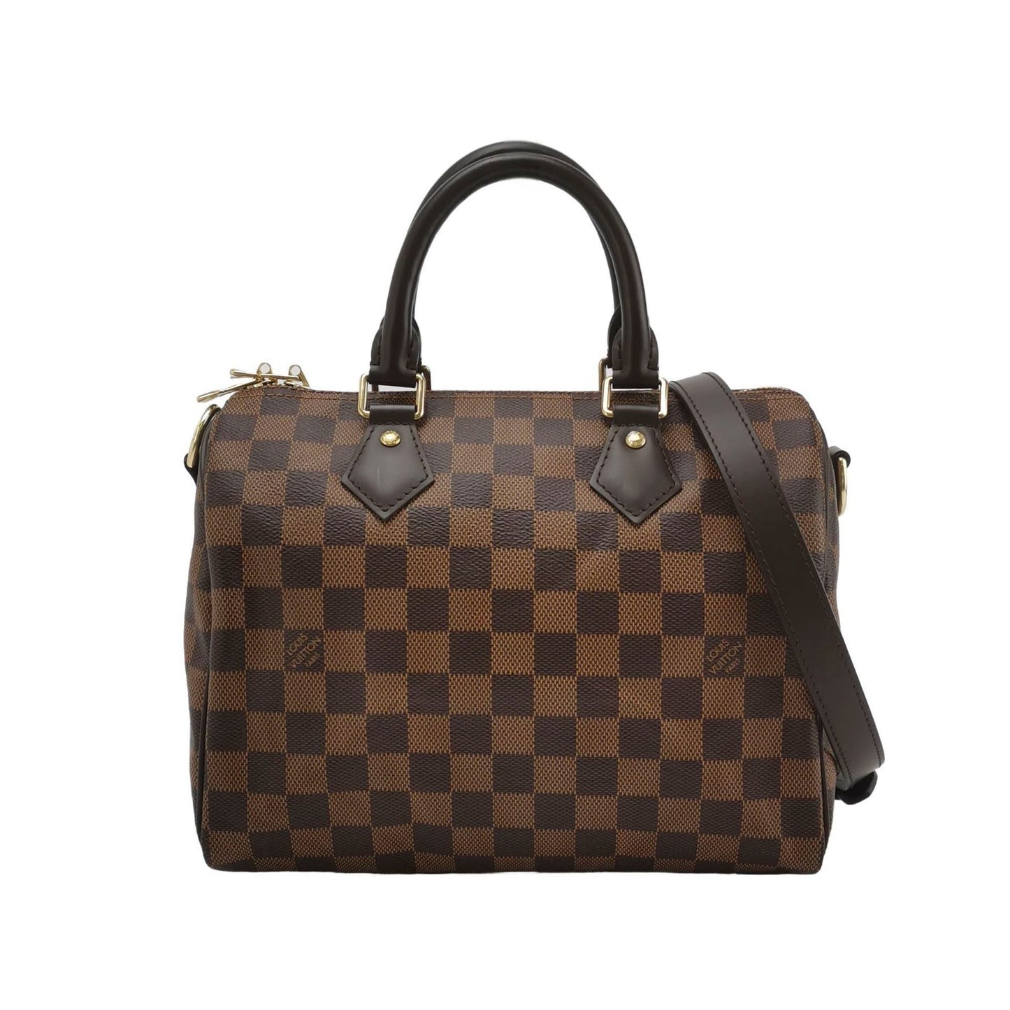 Preloved GLM-Speedy 25 Damier Ebene Boston Bag Shoulder Bag 250607781226399