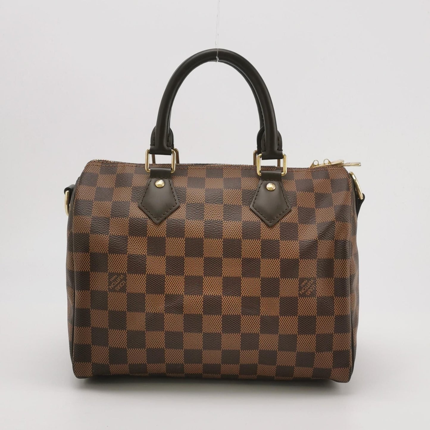 Preloved GLM-Speedy 25 Damier Ebene Boston Bag Shoulder Bag 250607781226399