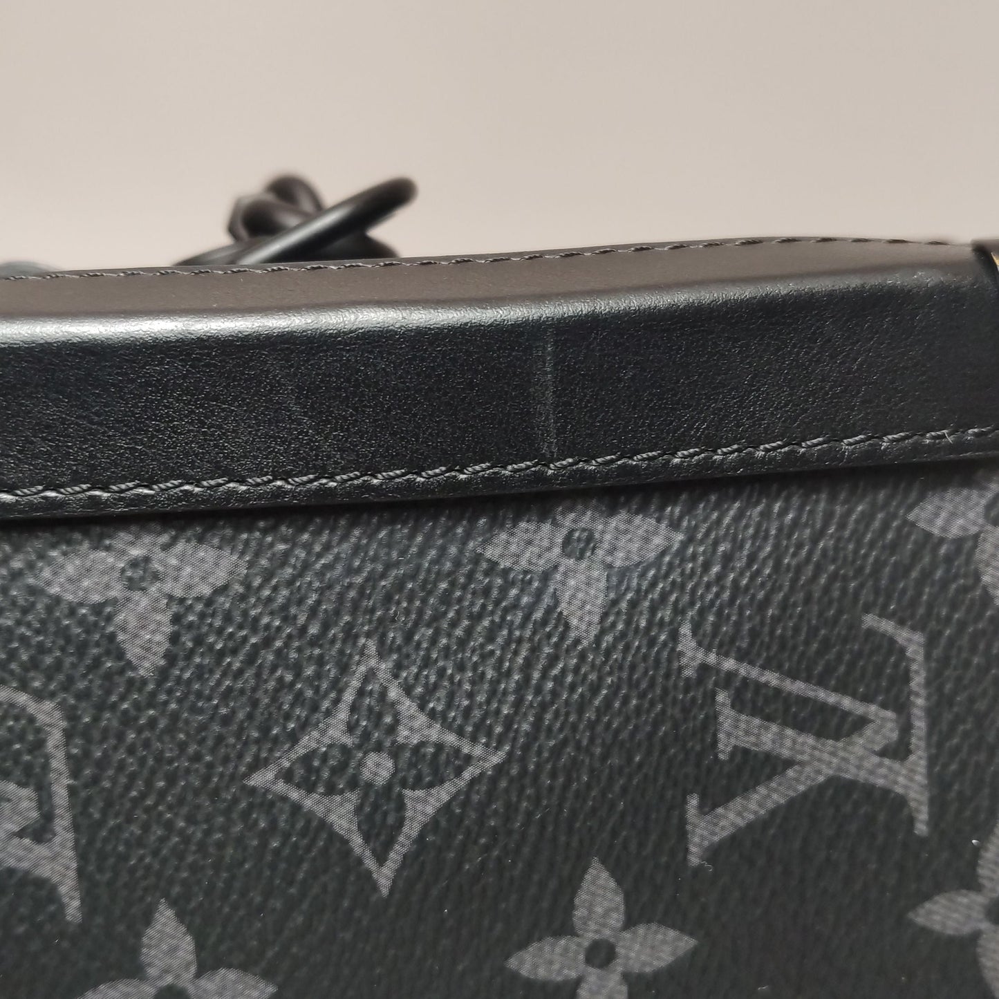Preloved GLM-Soft Trunk Monogram Studded Shoulder Bag 250606781225086