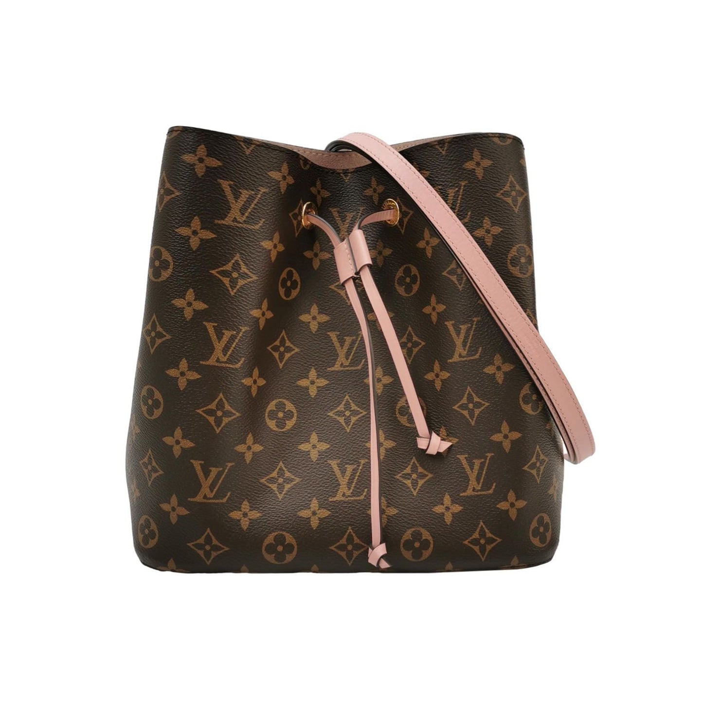 Preloved GLM-NÃ‰ONOÃ‰ Medium Monogram Canvas Drawstring Shoulder Bag 250605781223531