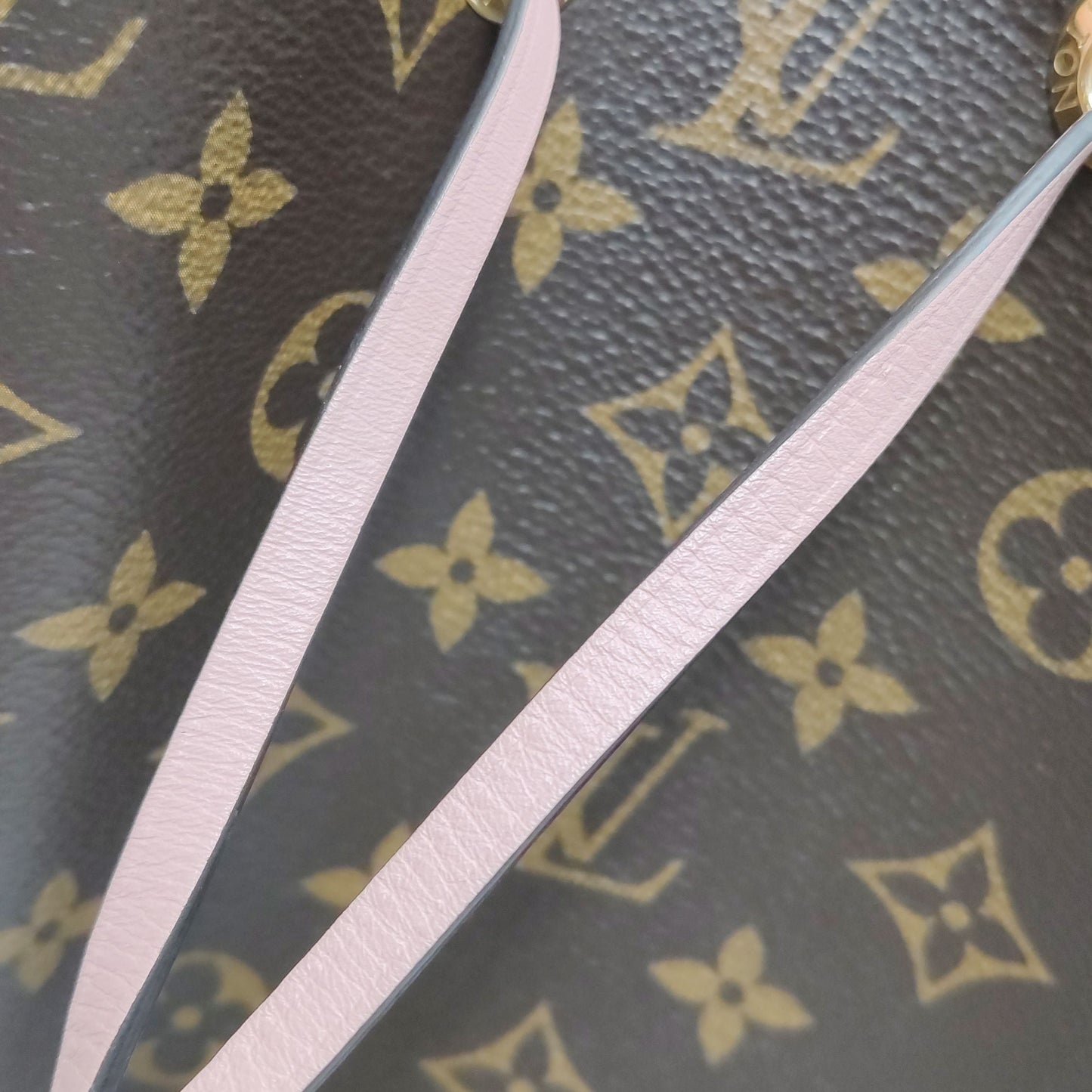 Preloved GLM-NÃ‰ONOÃ‰ Medium Monogram Canvas Drawstring Shoulder Bag 250605781223531