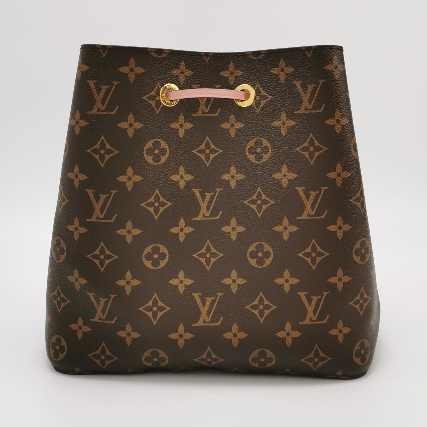 Preloved GLM-NÃ‰ONOÃ‰ Medium Monogram Canvas Drawstring Shoulder Bag 250605781223531
