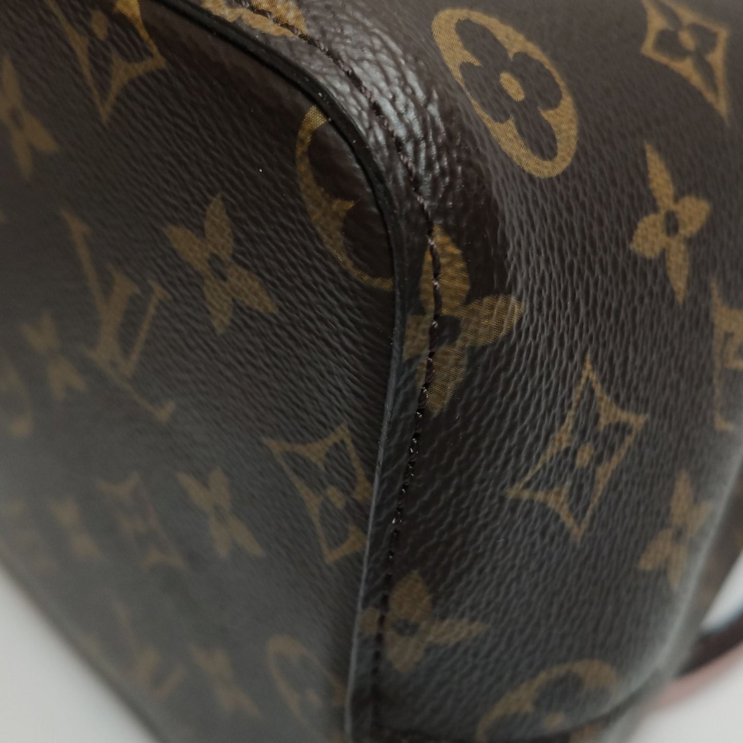 Preloved GLM-NÃ‰ONOÃ‰ Medium Monogram Canvas Drawstring Shoulder Bag 250605781223531
