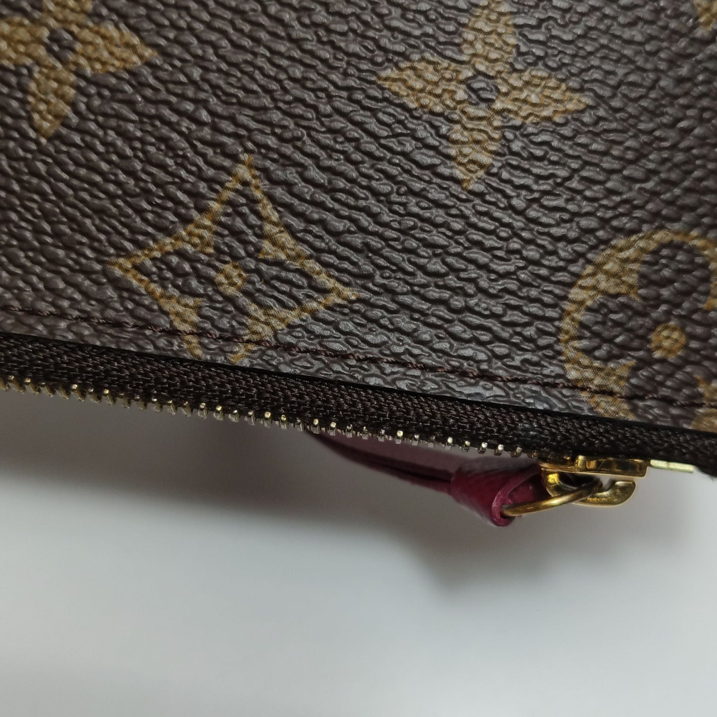 Preloved GLM-Pochette FÃ©licie Trio Monogram Print Snap Shoulder Bag 250605781224591