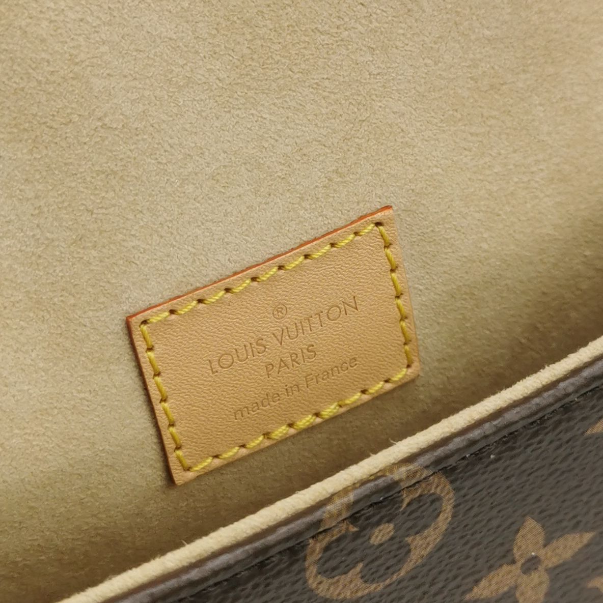 Preloved GLM-Saumur BB Monogram Leather Shoulder Bag with Chip 250606781225326