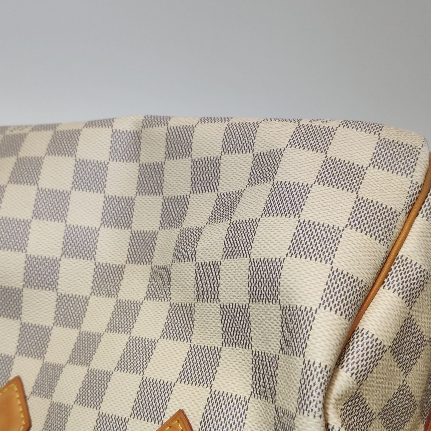 Preloved GLM-Speedy 25 Damier Ebene Canvas Shoulder Bag 250604781221780