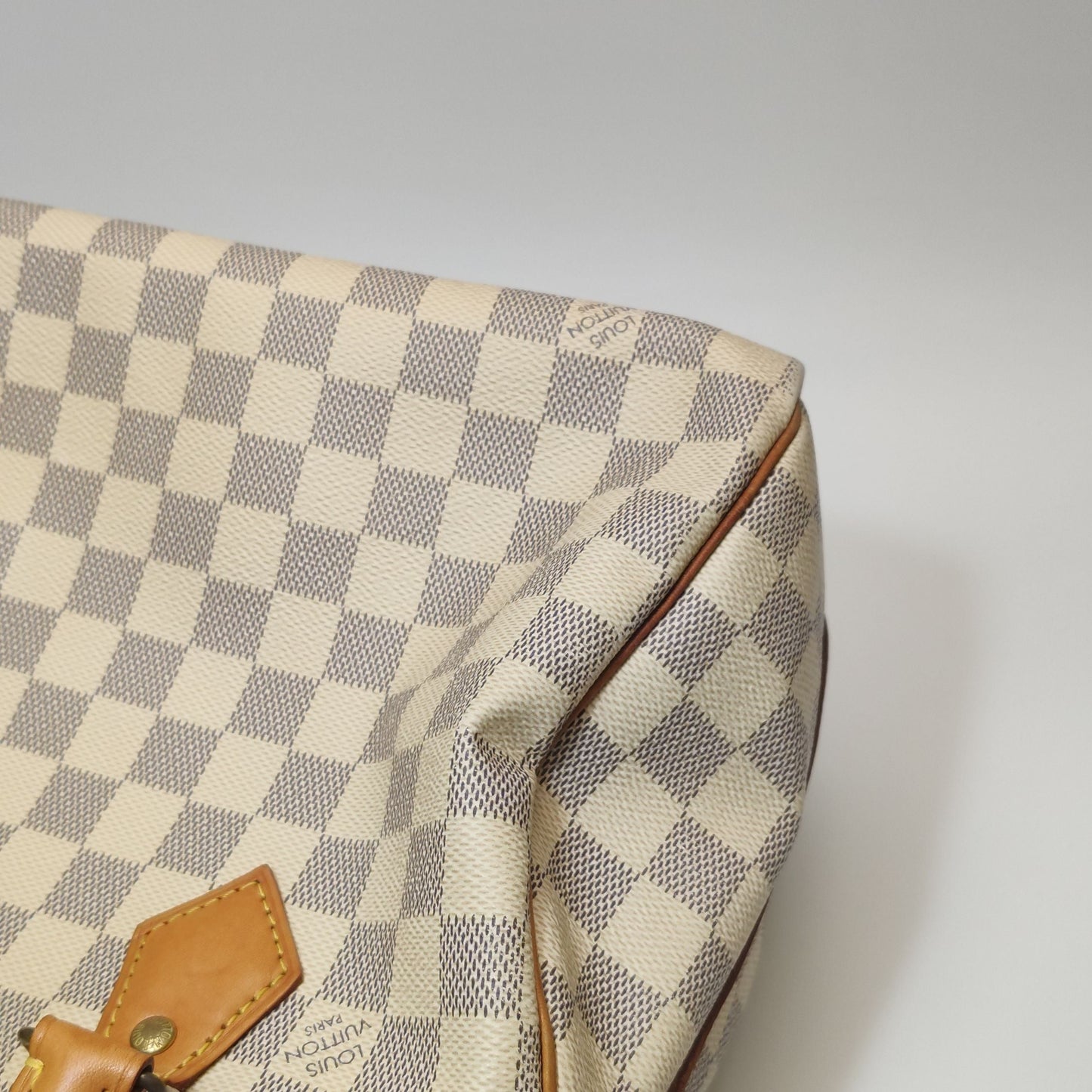 Preloved GLM-Speedy 25 Damier Ebene Canvas Shoulder Bag 250604781221780