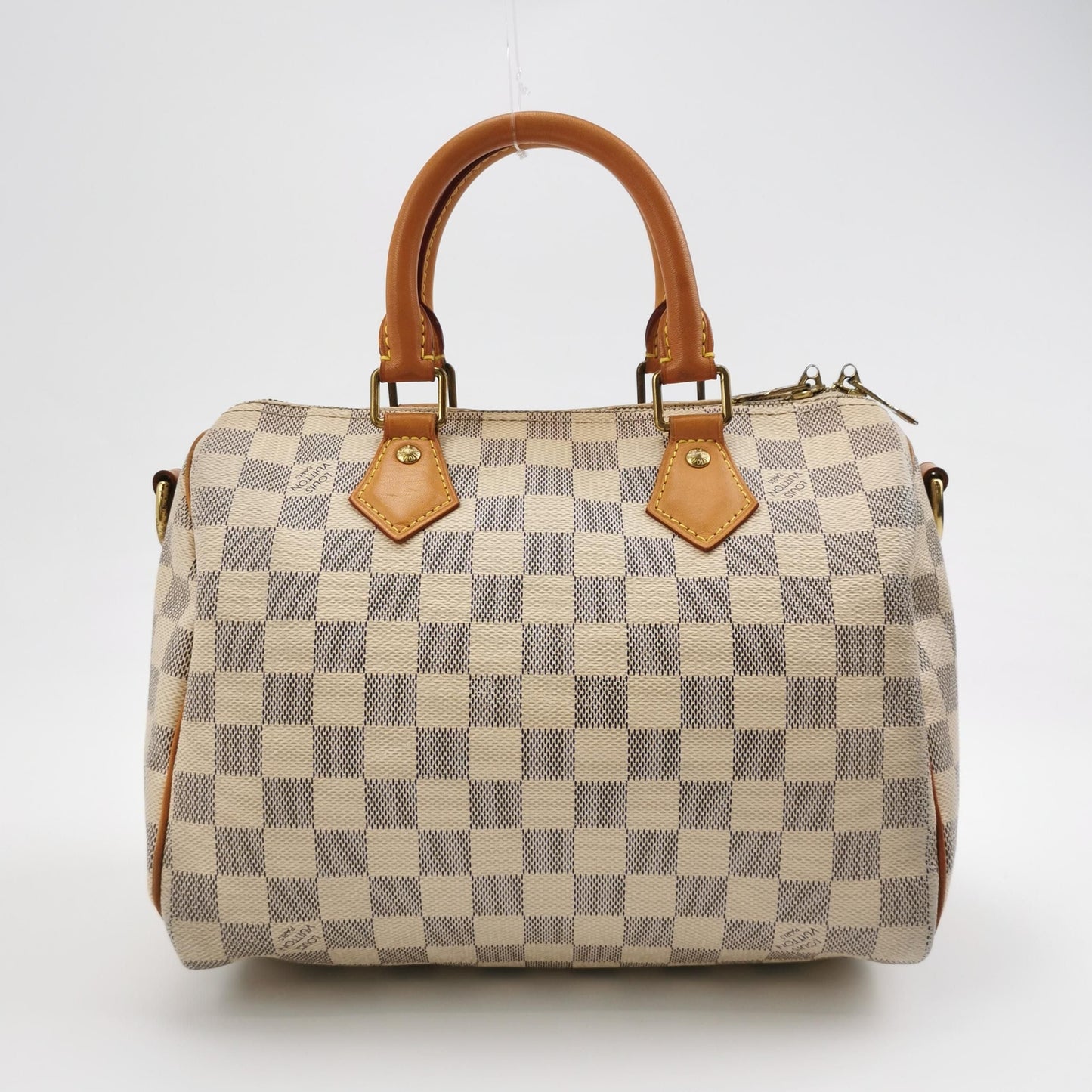 Preloved GLM-Speedy 25 Damier Ebene Canvas Shoulder Bag 250604781221780