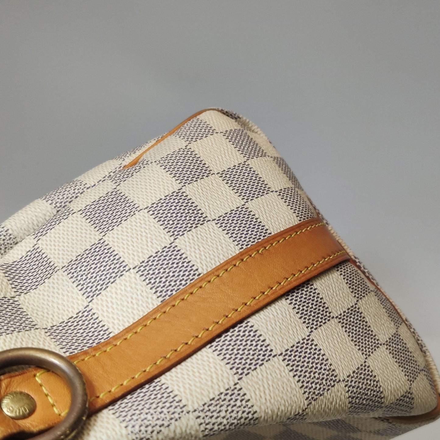 Preloved GLM-Speedy 25 Damier Ebene Canvas Shoulder Bag 250604781221780