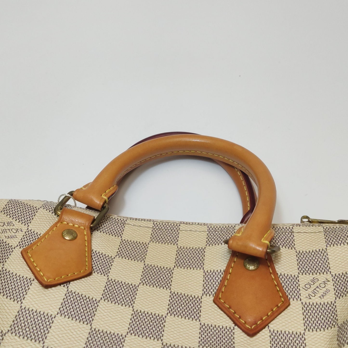 Preloved GLM-Speedy 25 Damier Ebene Canvas Shoulder Bag 250604781221780