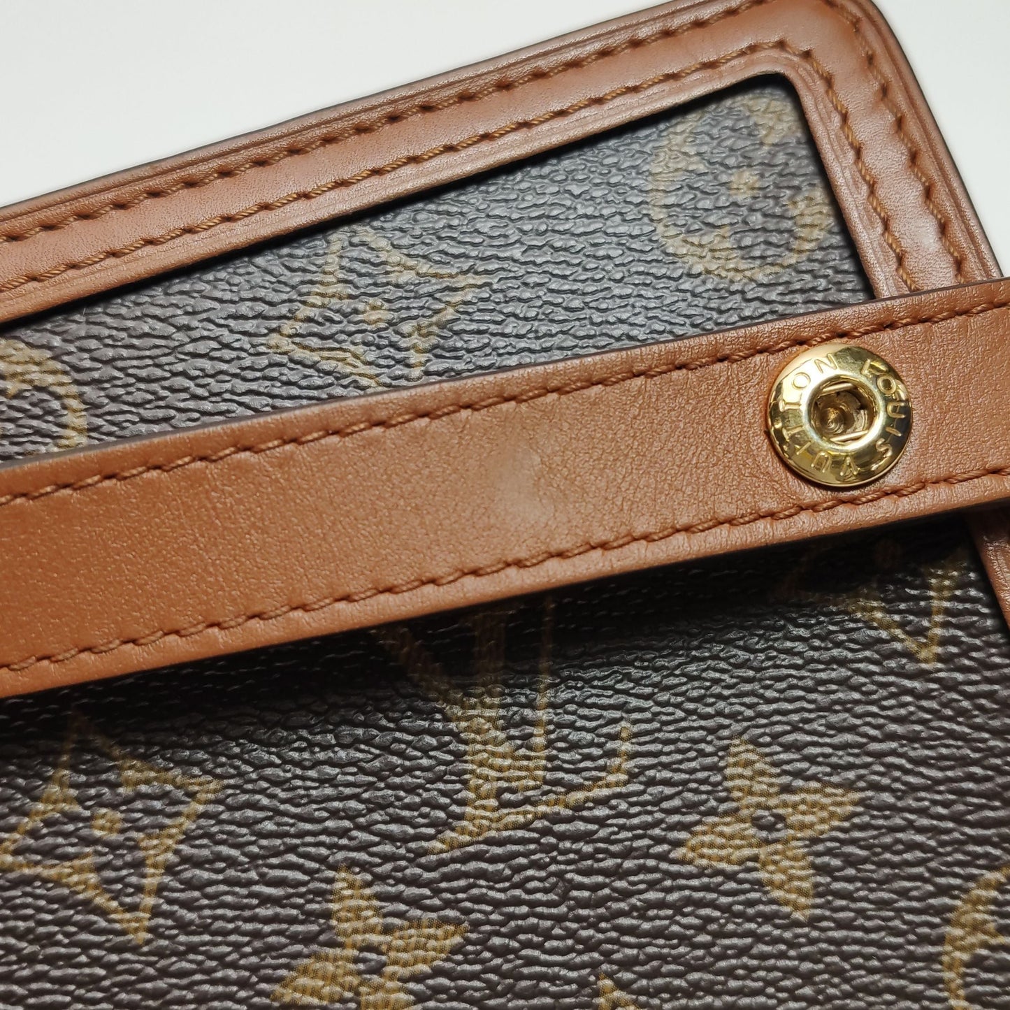 Preloved GLM-Dauphine Mini Monogram Empreinte Leather Crossbody Bag 250605781224289