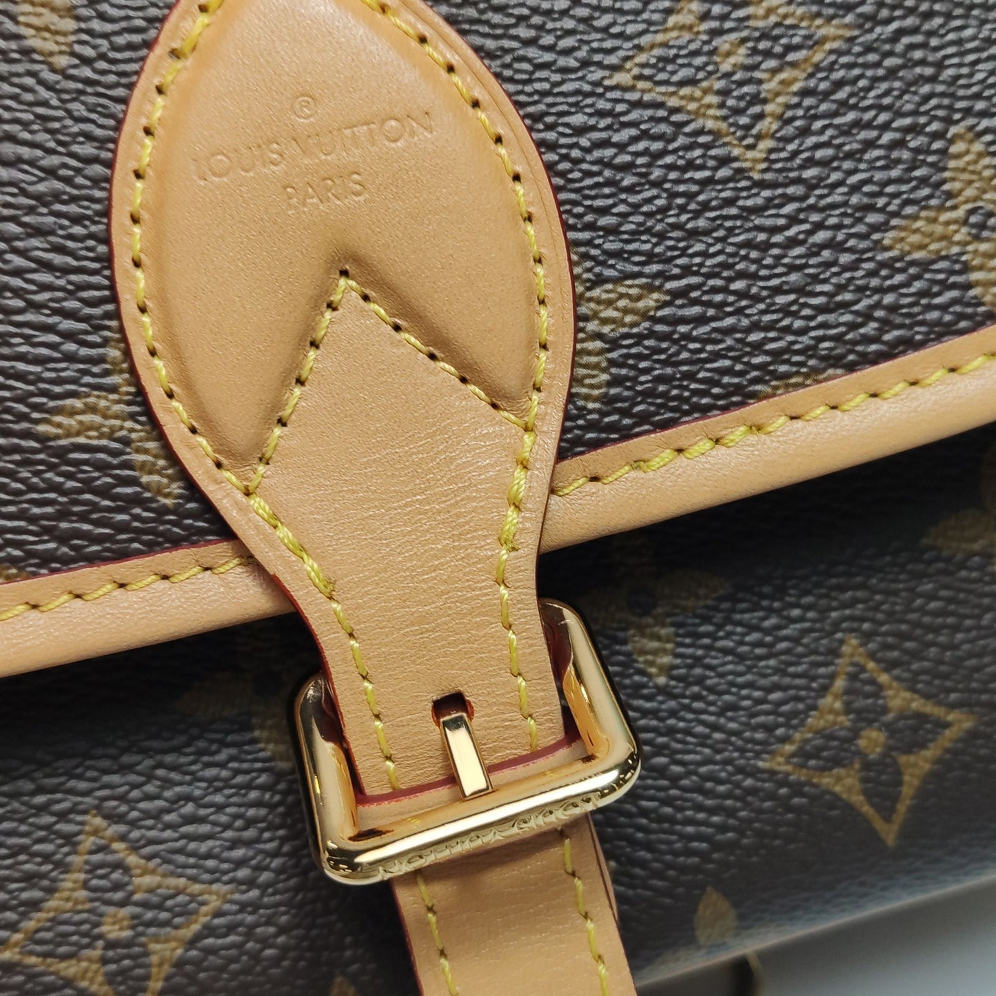 Preloved GLM-Diane Monogram Crossbody Shoulder Bag with Chip 250604781222722