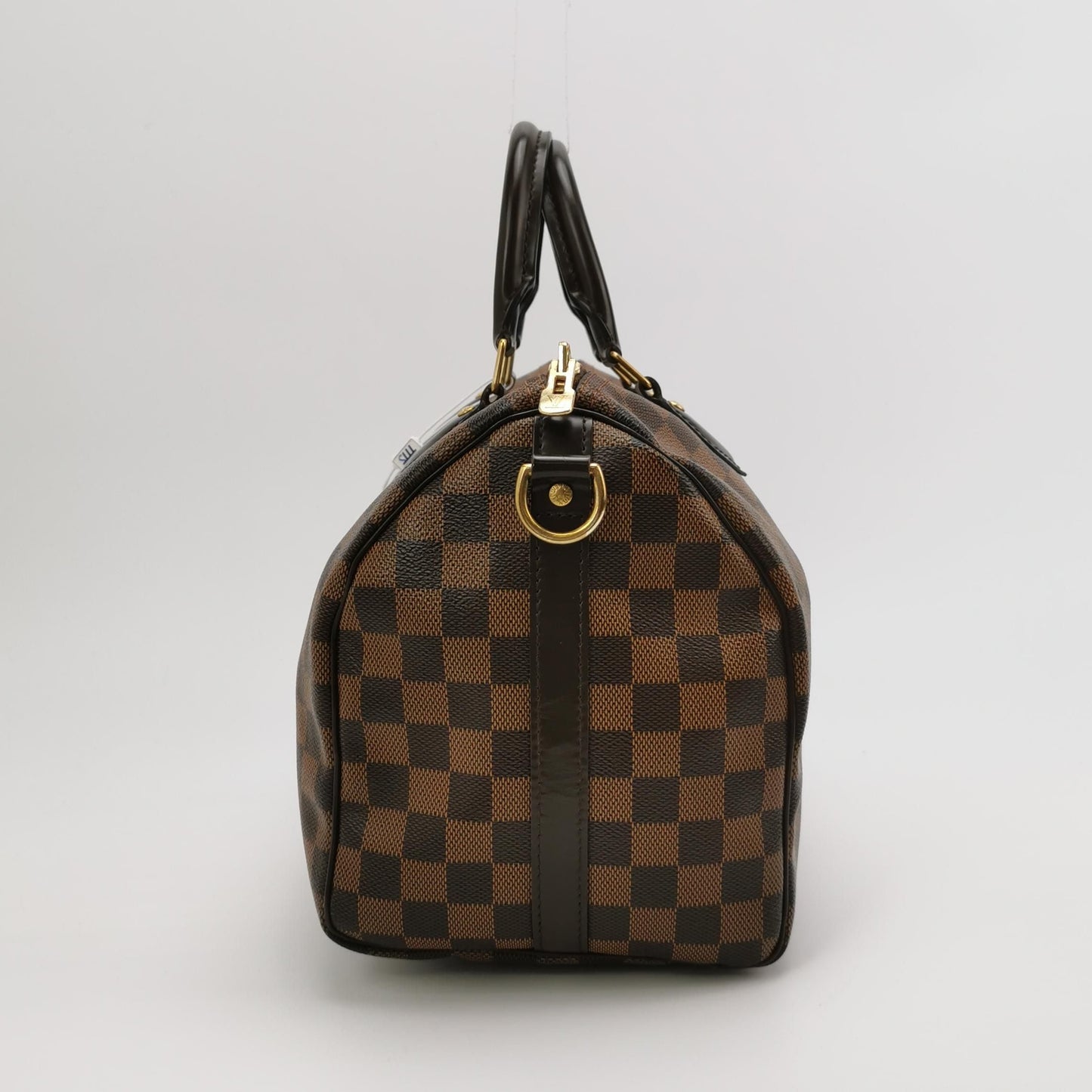 Preloved GLM-Speedy 30 Damier Ebene Boston Shoulder Bag 250603781220410