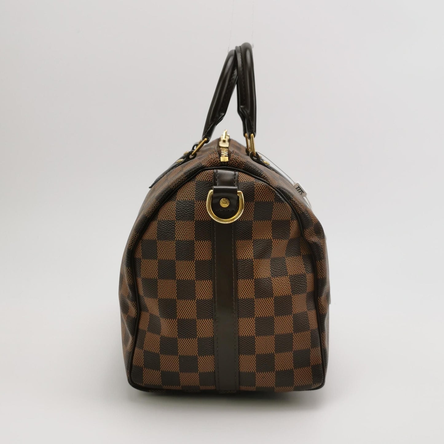 Preloved GLM-Speedy 30 Damier Ebene Boston Shoulder Bag 250603781220410