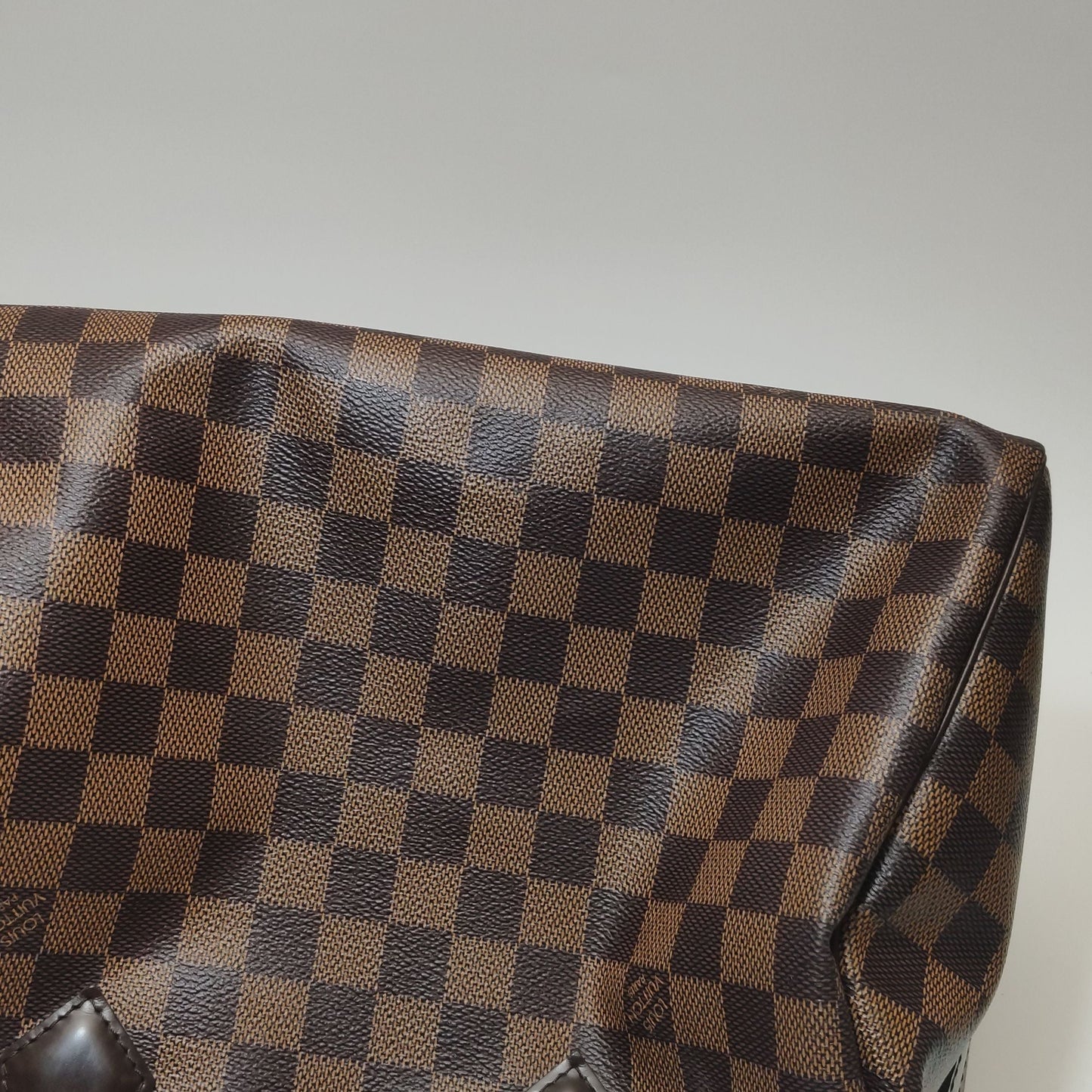 Preloved GLM-Speedy 30 Damier Ebene Boston Shoulder Bag 250603781220410