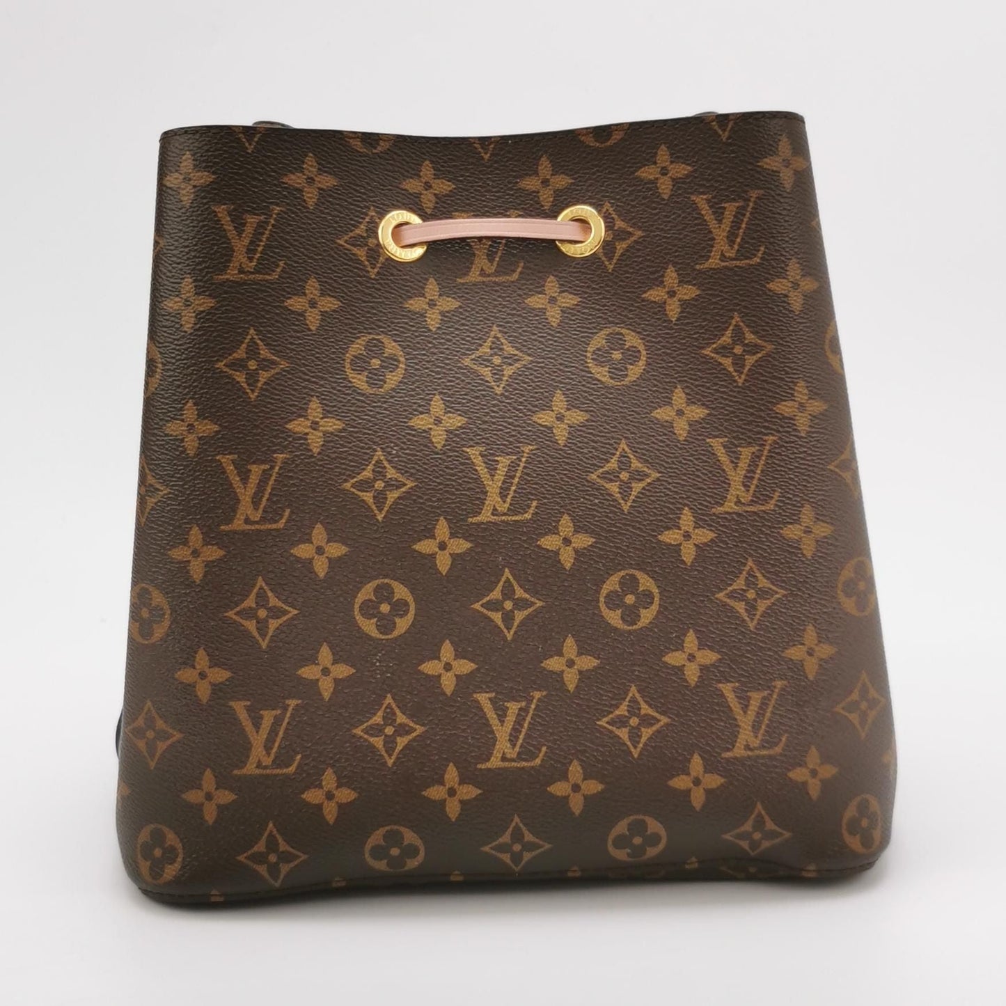 Preloved GLM-NÃ‰ONOÃ‰ Medium Monogram Canvas Drawstring Shoulder Bag 250605781223777