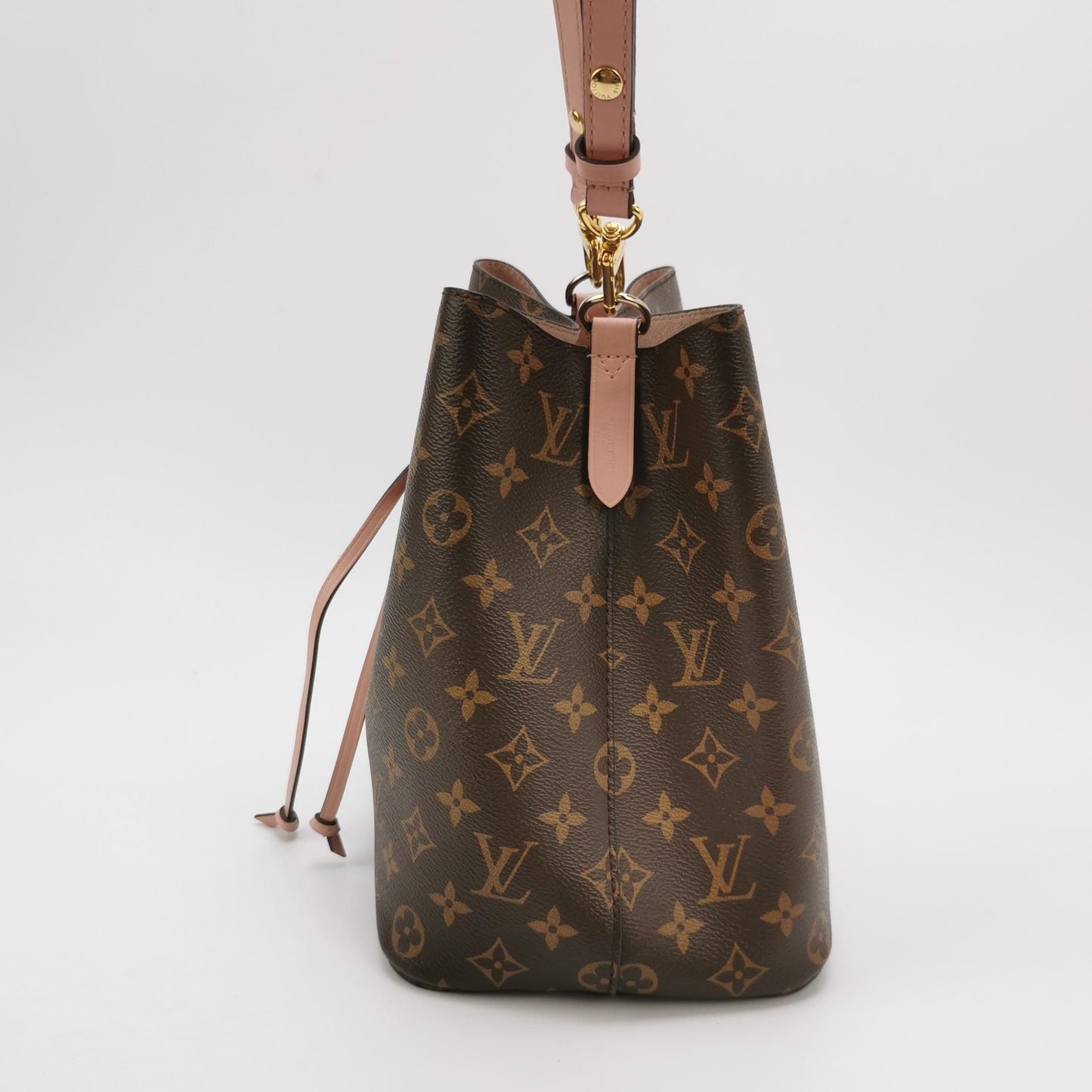 Preloved GLM-NÃ‰ONOÃ‰ Medium Monogram Canvas Drawstring Shoulder Bag 250605781223777