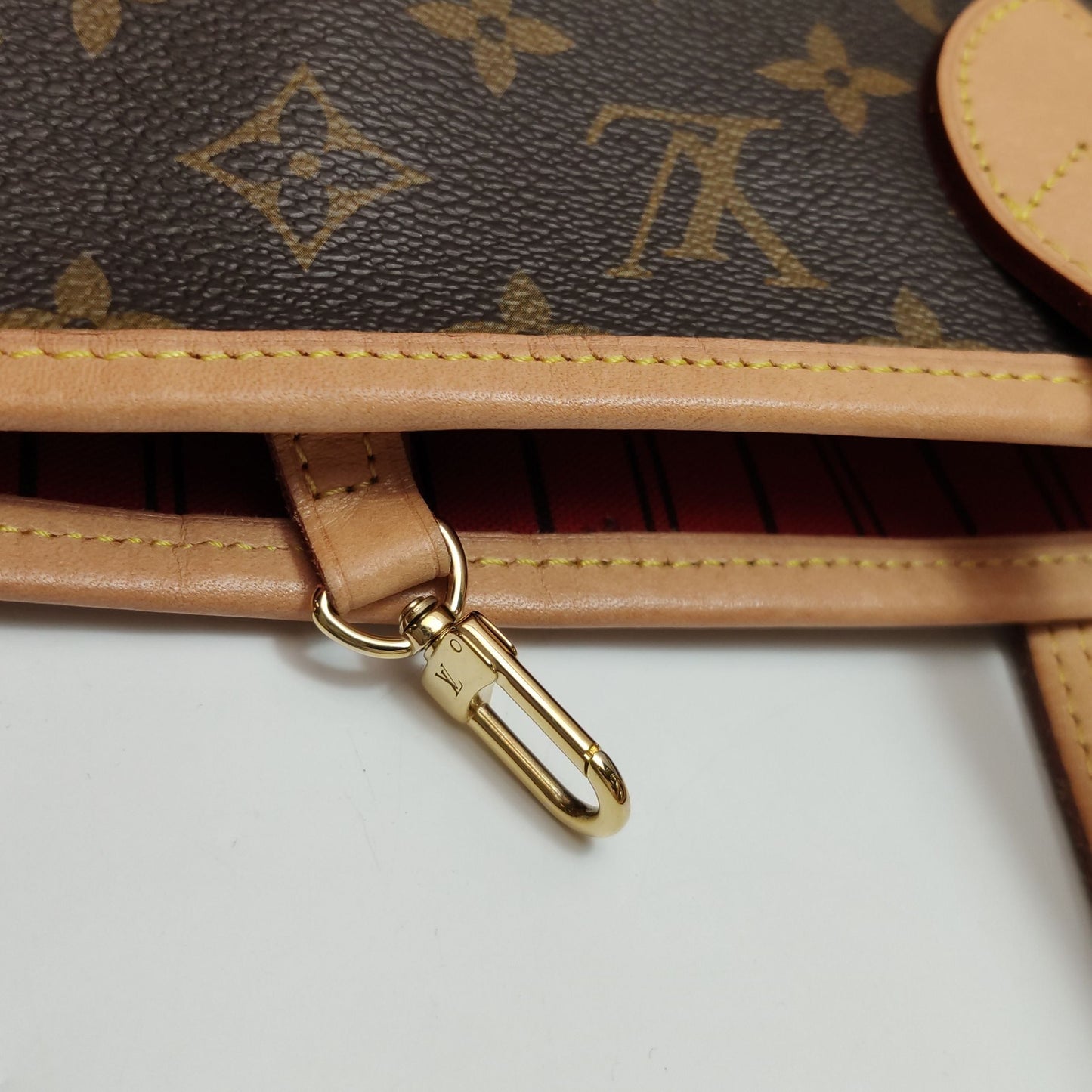 Preloved GLM-Neverfull MM Monogram Canvas Tote Bag with Chip 250604781222600