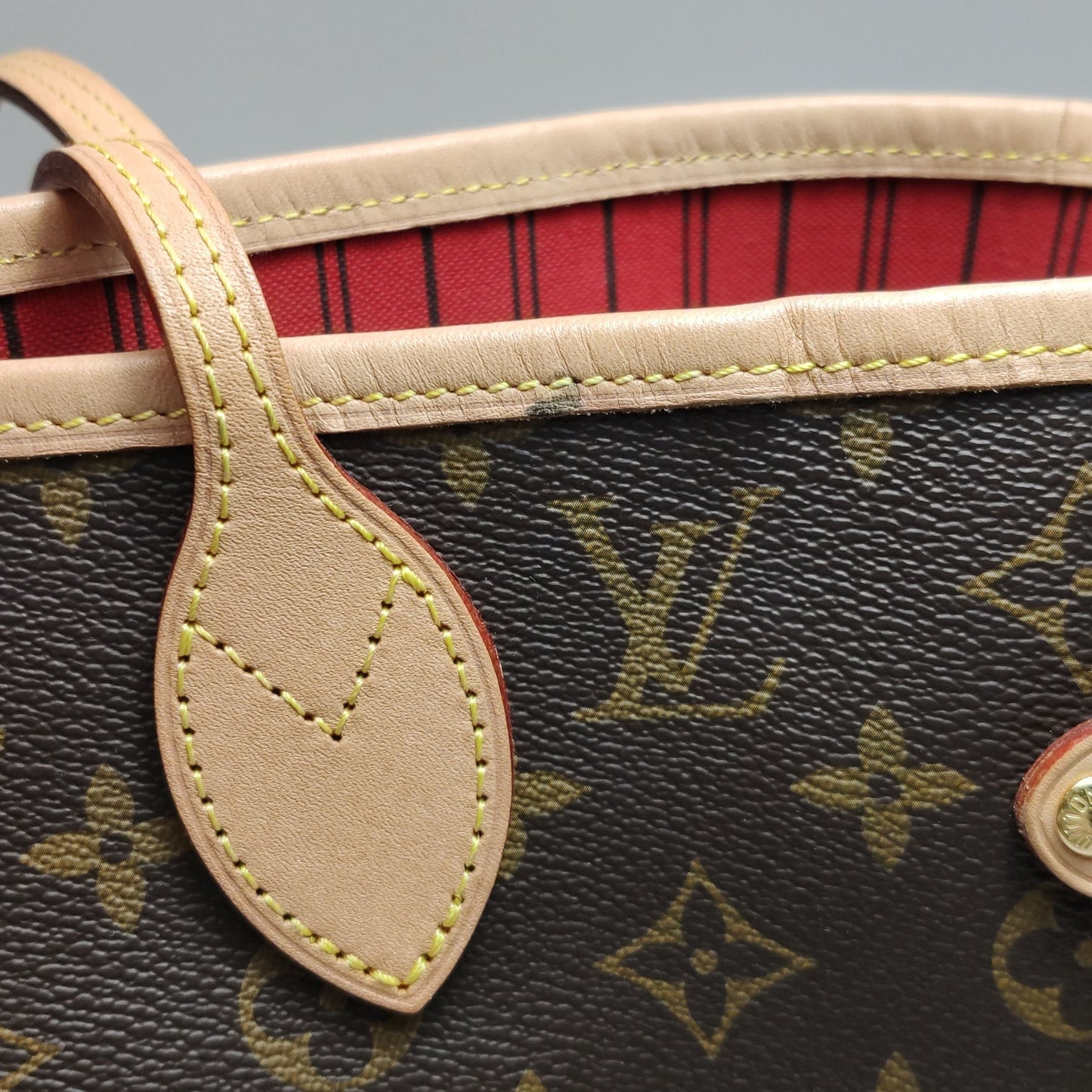 Preloved GLM-Neverfull MM Monogram Canvas Tote Bag with Chip 250604781222600
