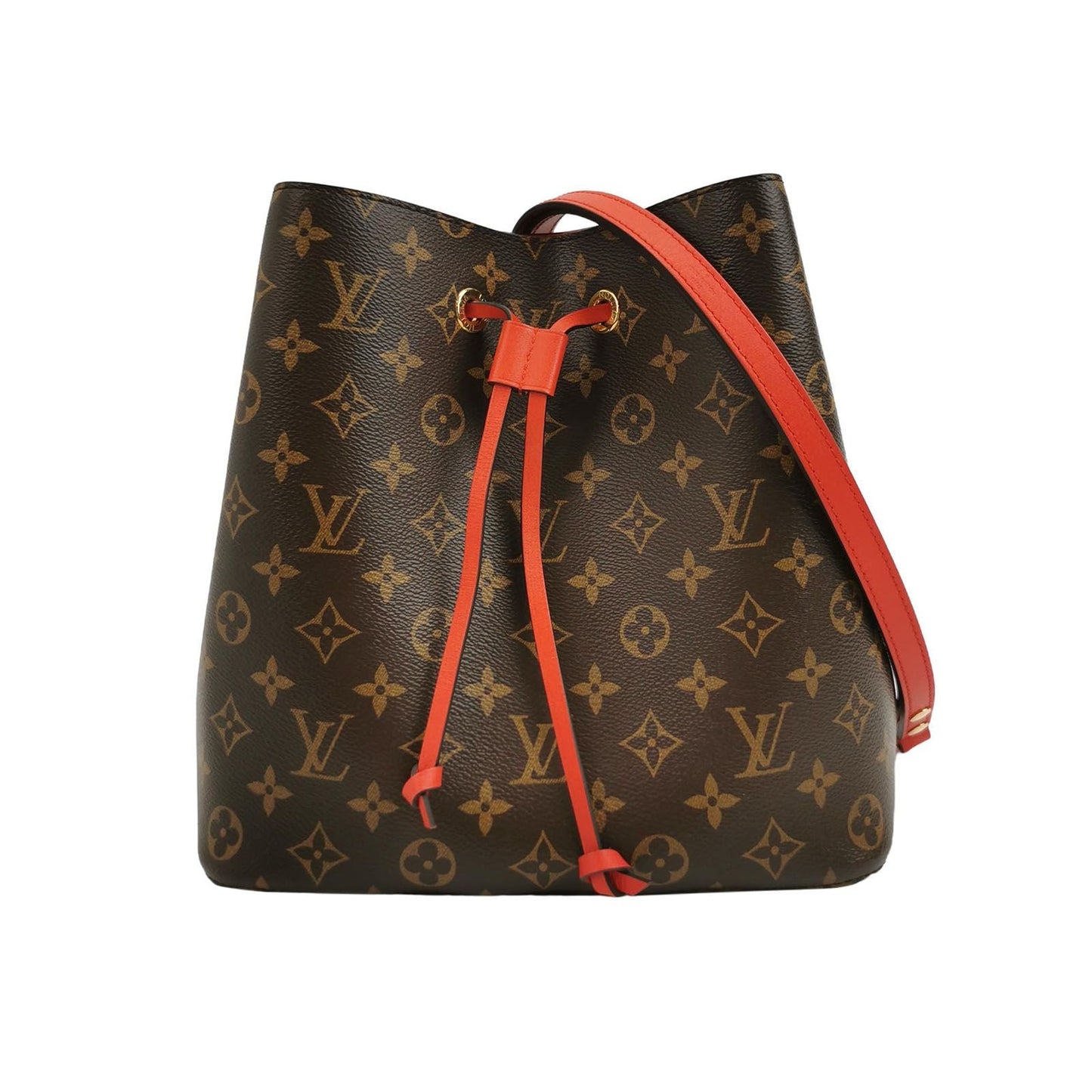 Preloved GLM-NÃ‰ONOÃ‰ Medium Monogram Canvas Drawstring Shoulder Bag 250604781222237