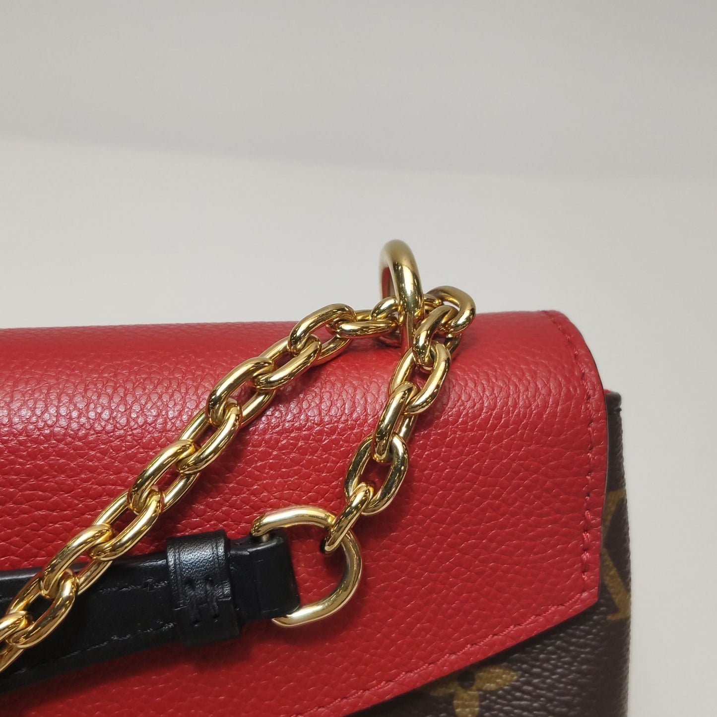 Preloved GLM-Saint Placide Standard Monogram Empreinte Leather Shoulder Bag 250603781221355