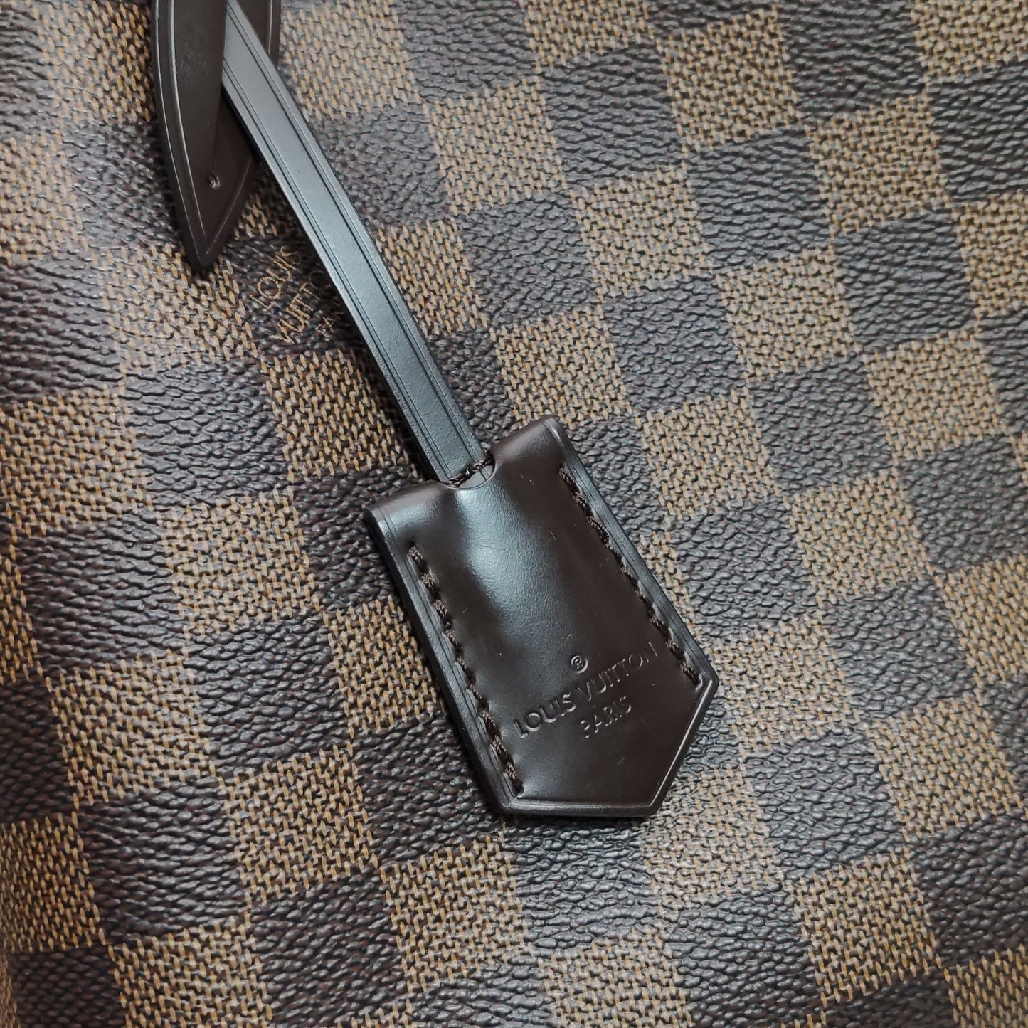 Preloved GLM-Brittany Checkerboard Ears Shoulder Bag 067850500943