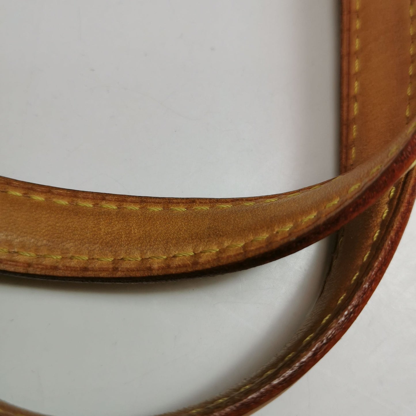 Preloved GLM-Brea Doctor Bag Medium in Vegetable-Tanned Leather and Patent Leather with Monogram Embossing and Rivet Decor 250604781222527