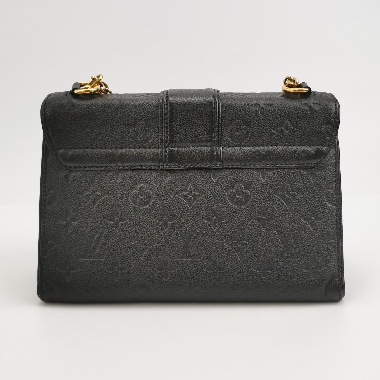Preloved GLM-Saint Sulpice Leather Monogram Shoulder Bag 250602781220027