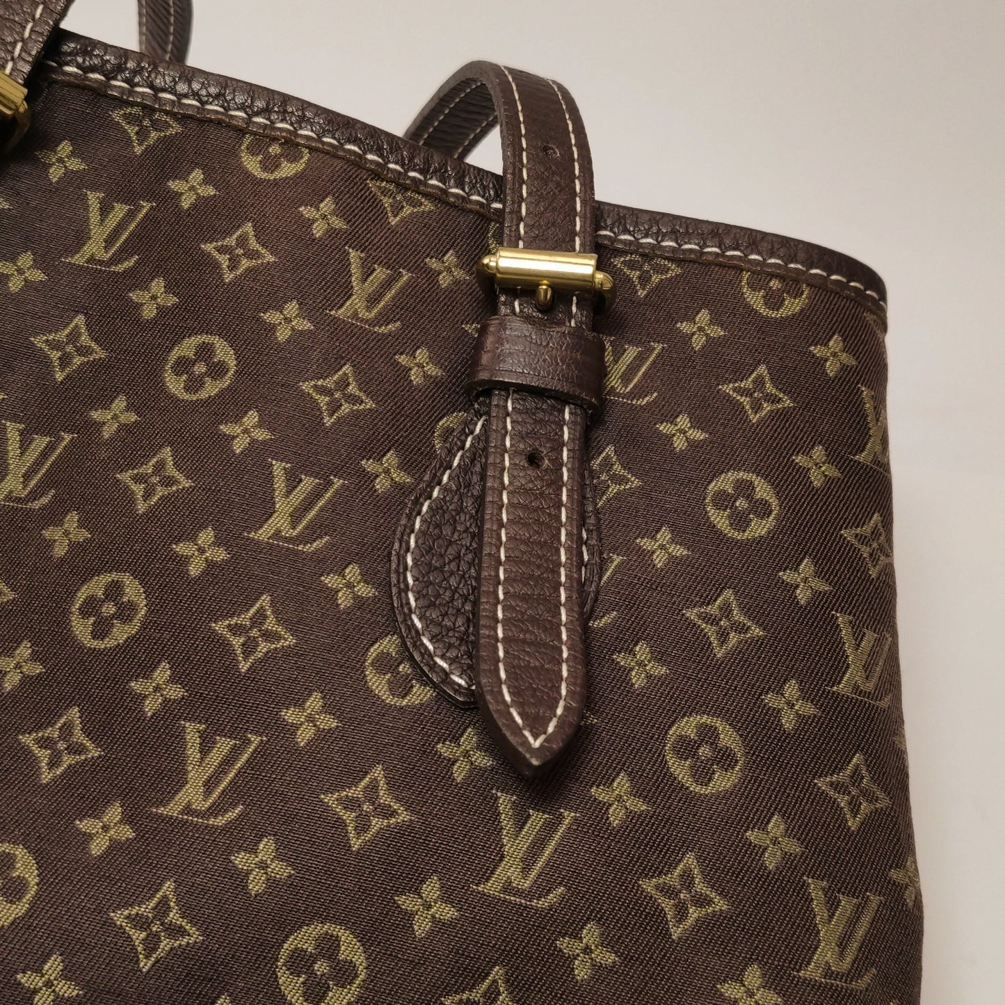 Preloved GLM-Marais Bucket Small Monogram Canvas Adjustable Strap Shoulder Bag 250602781219714