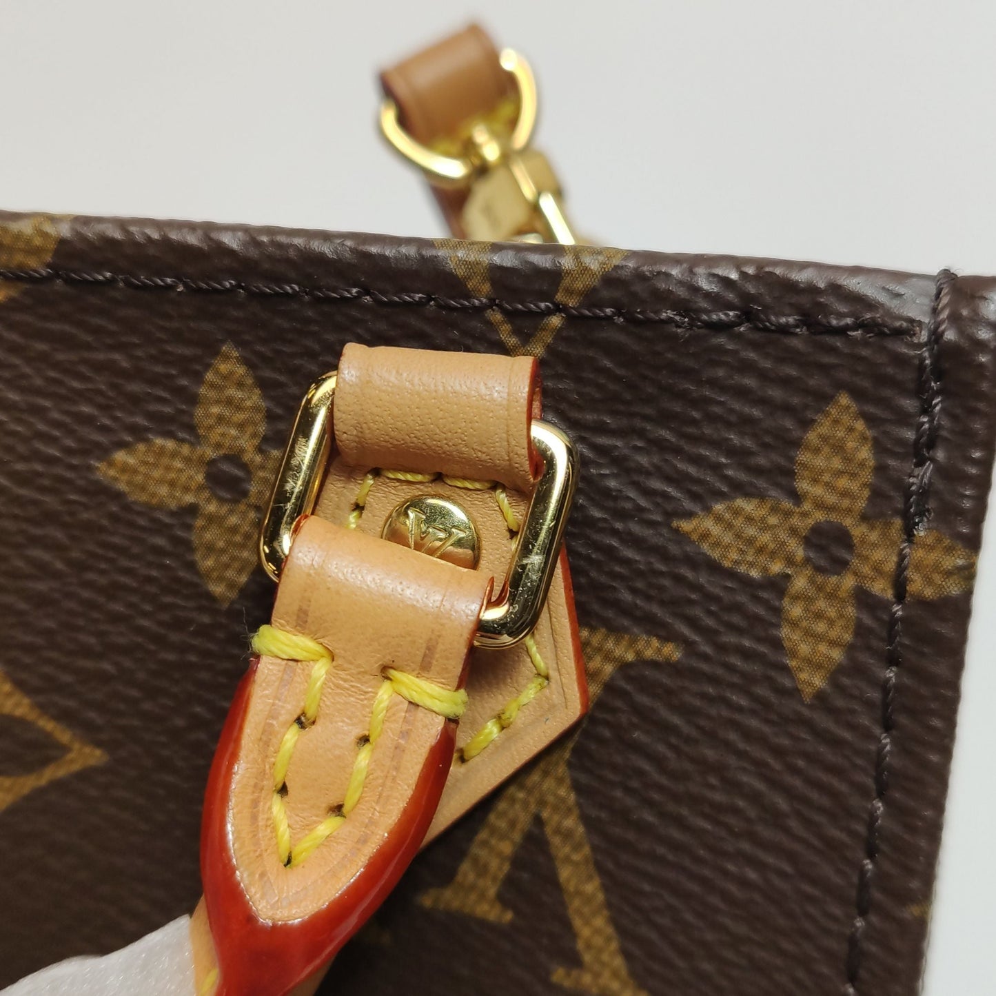Preloved GLM-Petit Sac Plat Monogram Crossbody Shoulder Bag with Chip 250602781220053