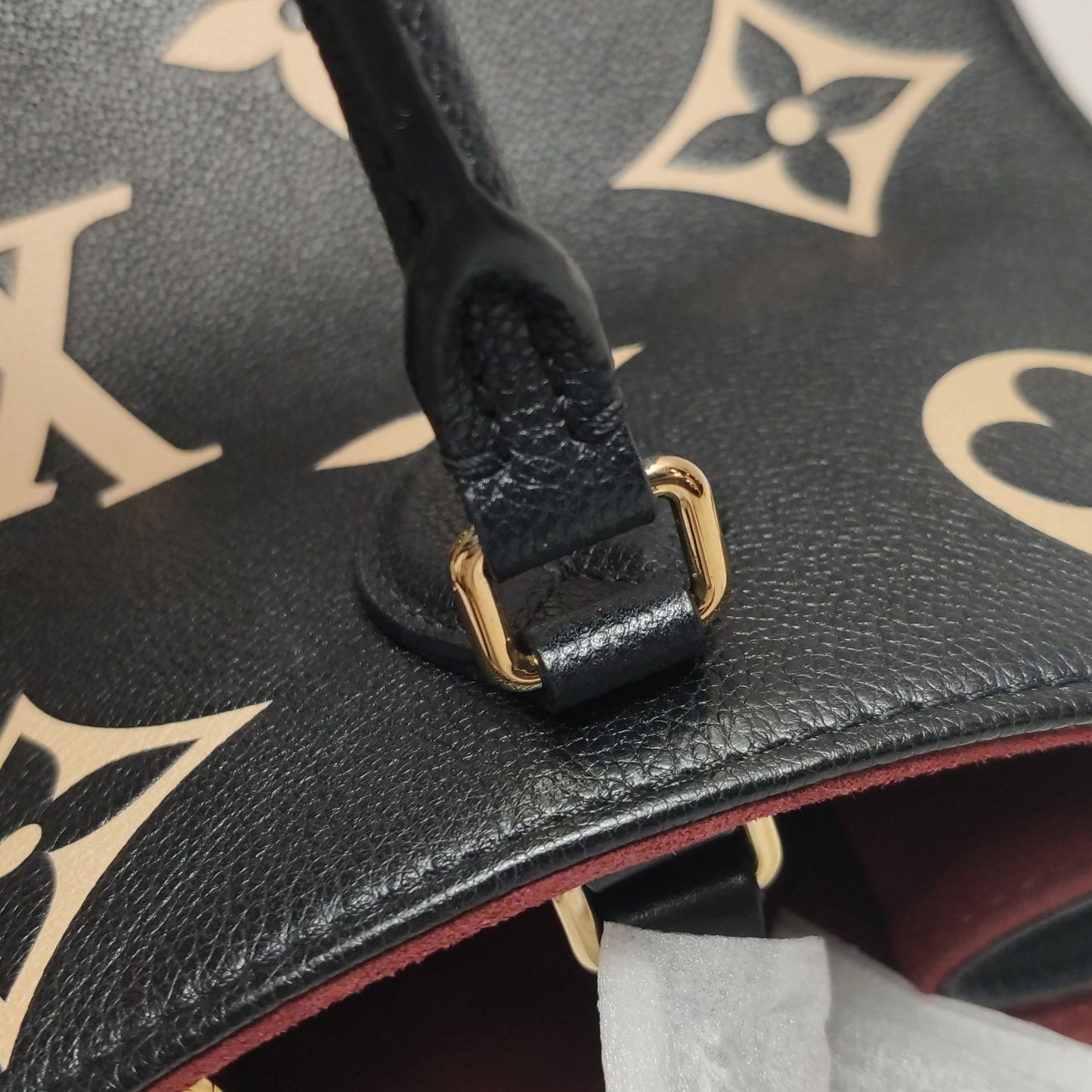 Preloved GLM-Onthego Medium Gaint Monogram Tote Shoulder Bag Microchip 250603781220572