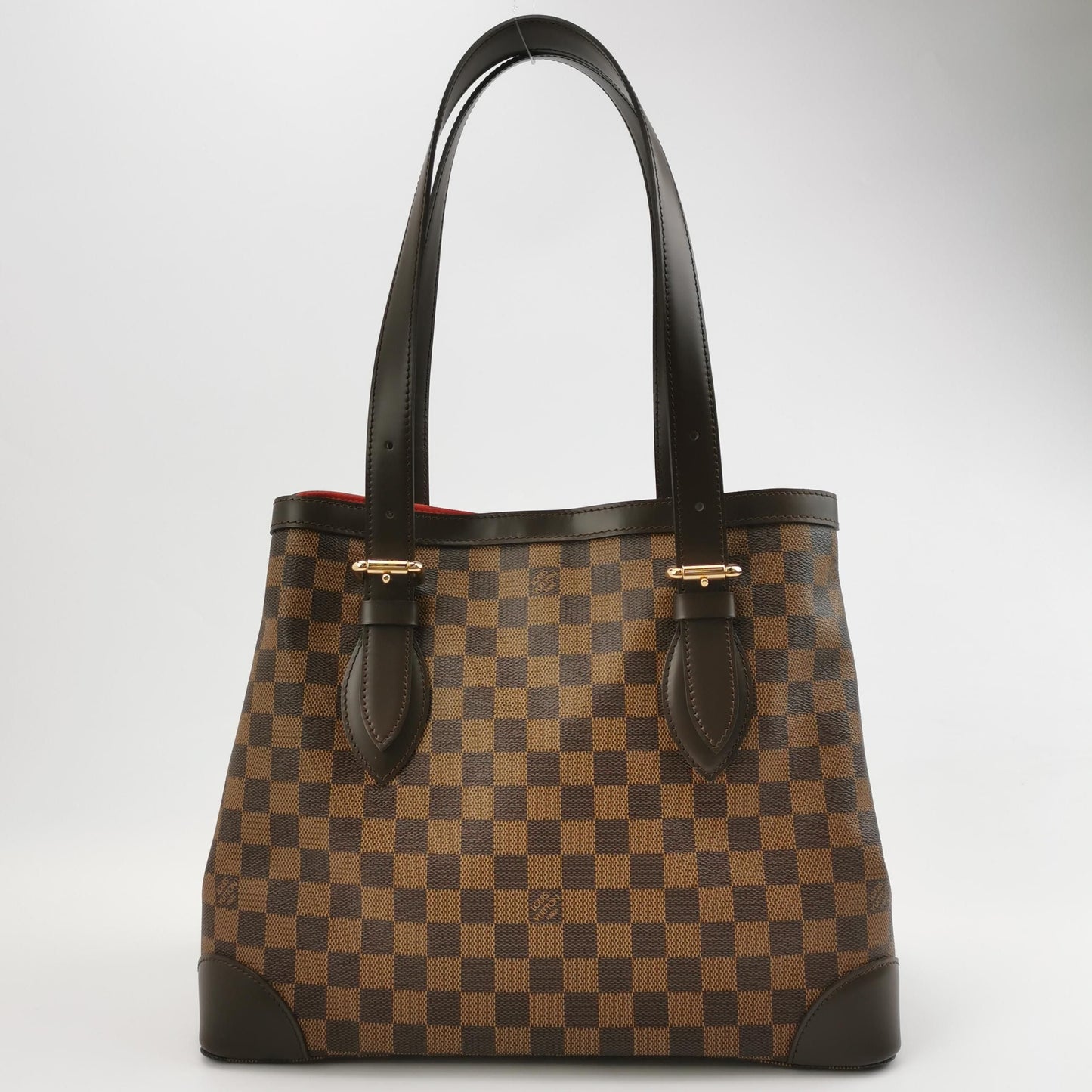 Preloved GLM-Hampstead Medium Checkered Logo Shoulder Bag 250604781222377