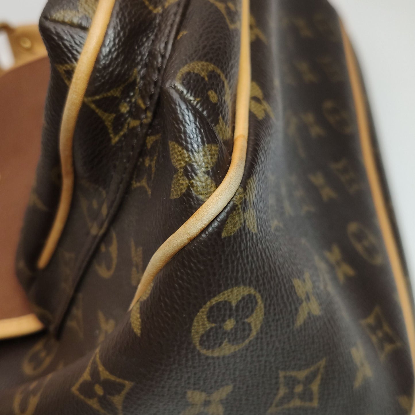 Preloved GLM-Tikal Monogram Print Shoulder Bag 250529781212789