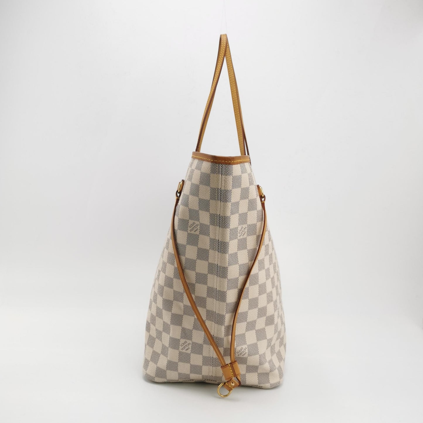 Preloved GLM-Neverfull GM Damier Ebene Tote Bag 250602781219116
