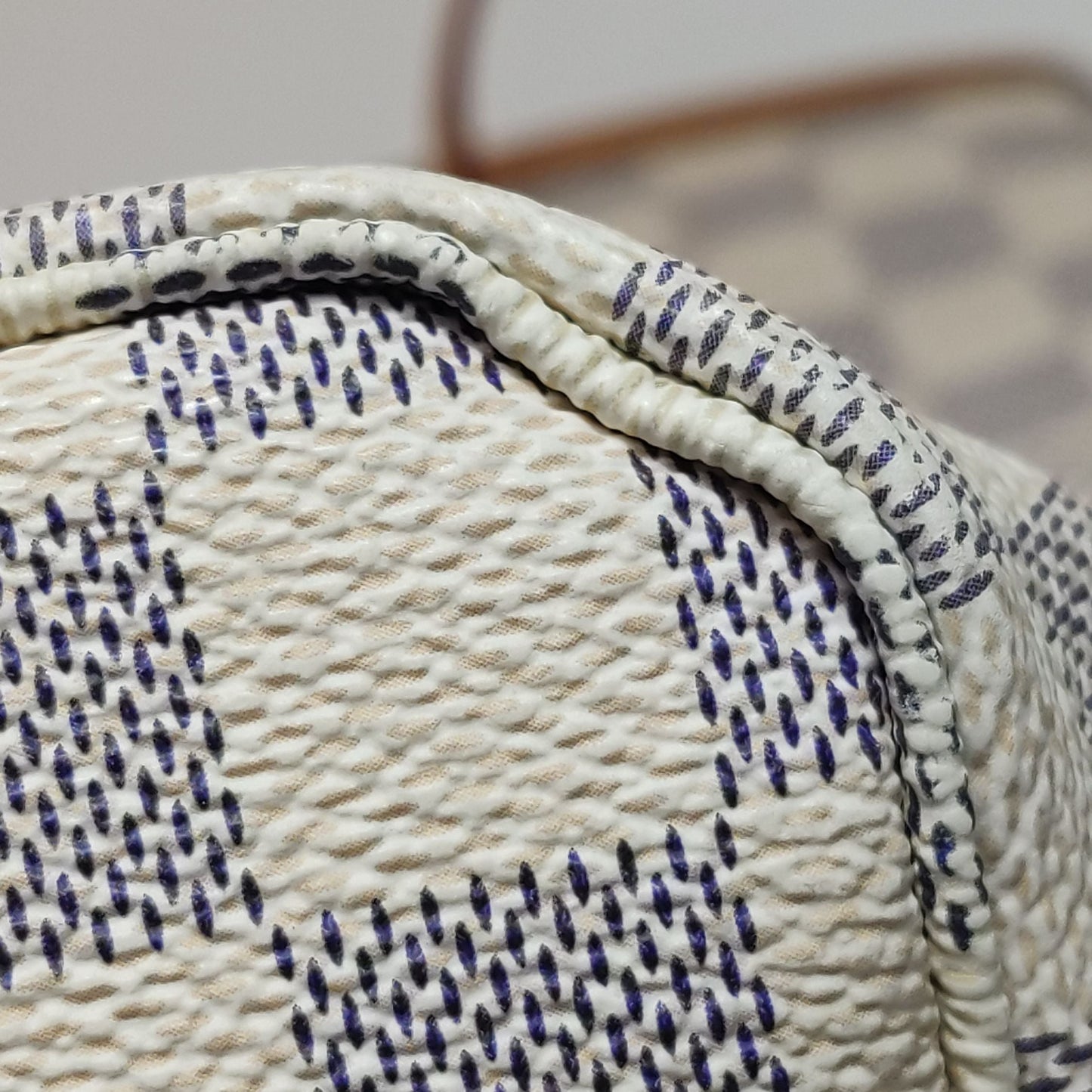 Preloved GLM-Neverfull GM Damier Ebene Tote Bag 250602781219116