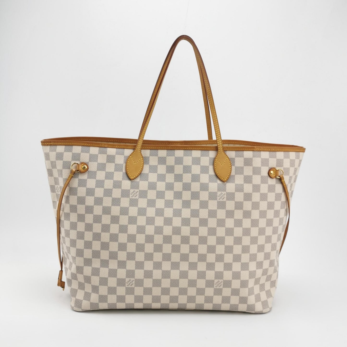 Preloved GLM-Neverfull GM Damier Ebene Tote Bag 250602781219116