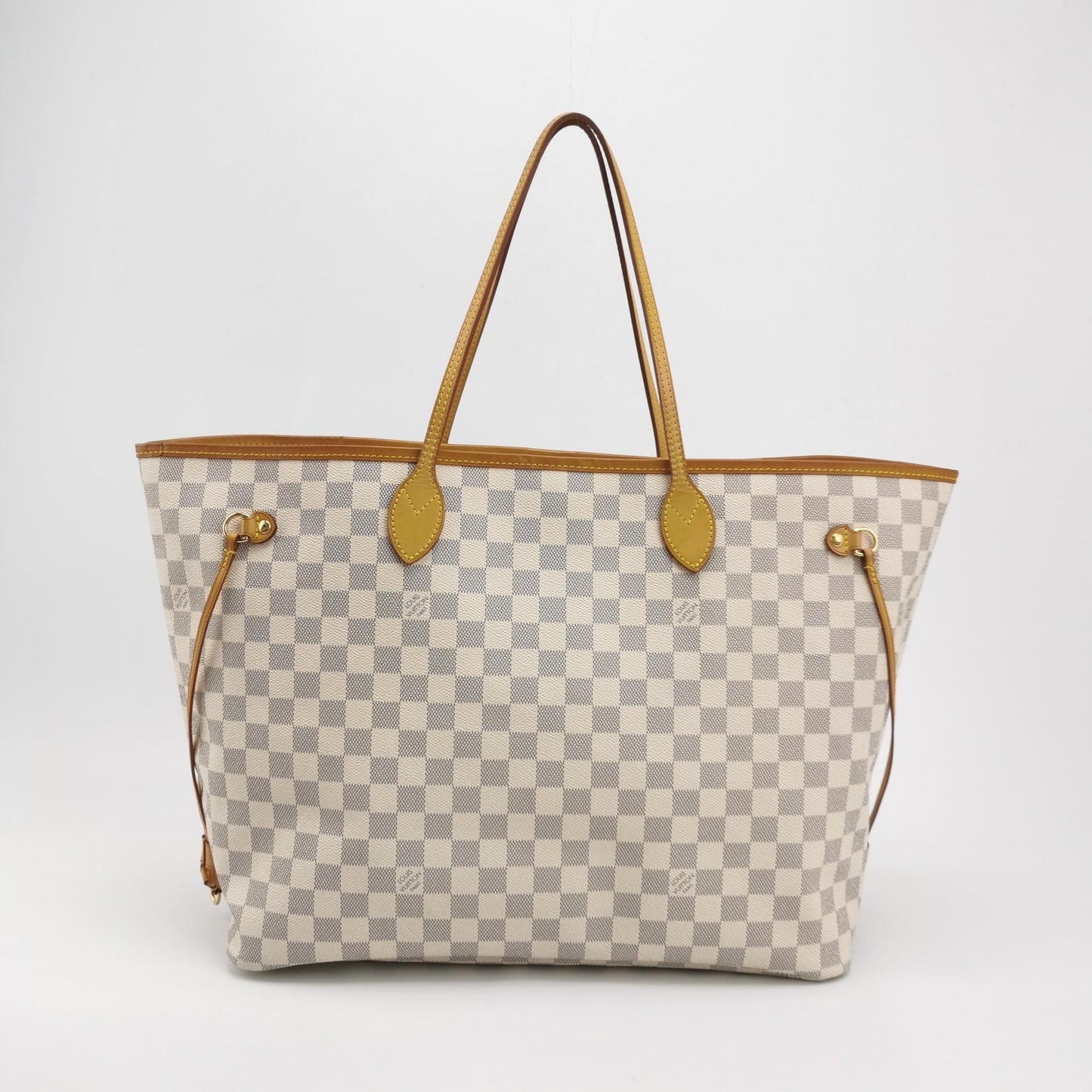 Preloved GLM-Neverfull GM Damier Ebene Tote Bag 250602781219116