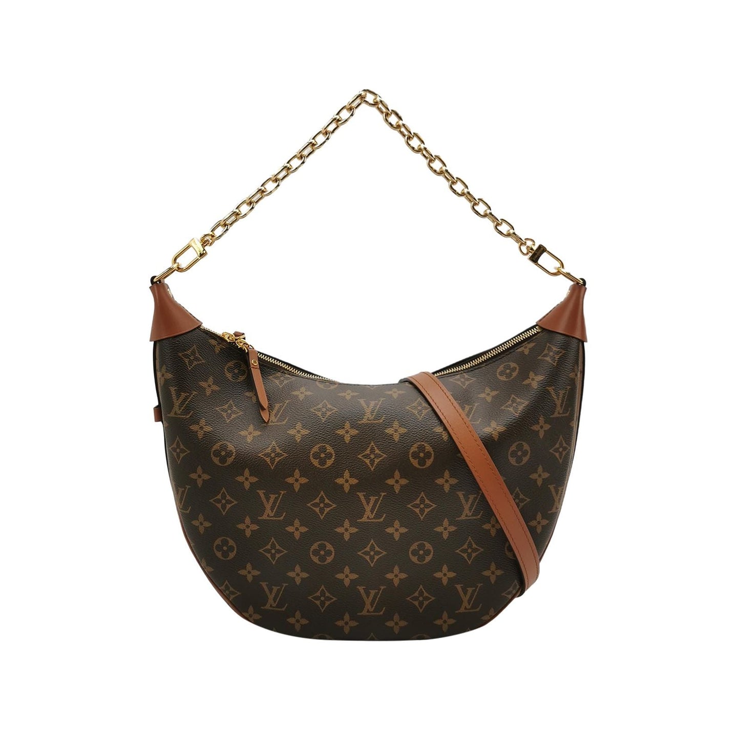 Preloved GLM-Loop Hobo Monogram Crossbody Shoulder Bag 250604781221580