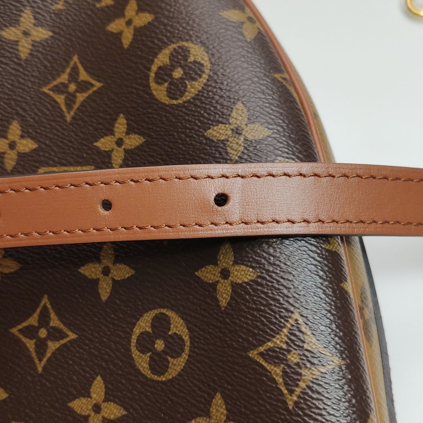 Preloved GLM-Loop Hobo Monogram Crossbody Shoulder Bag 250604781221580