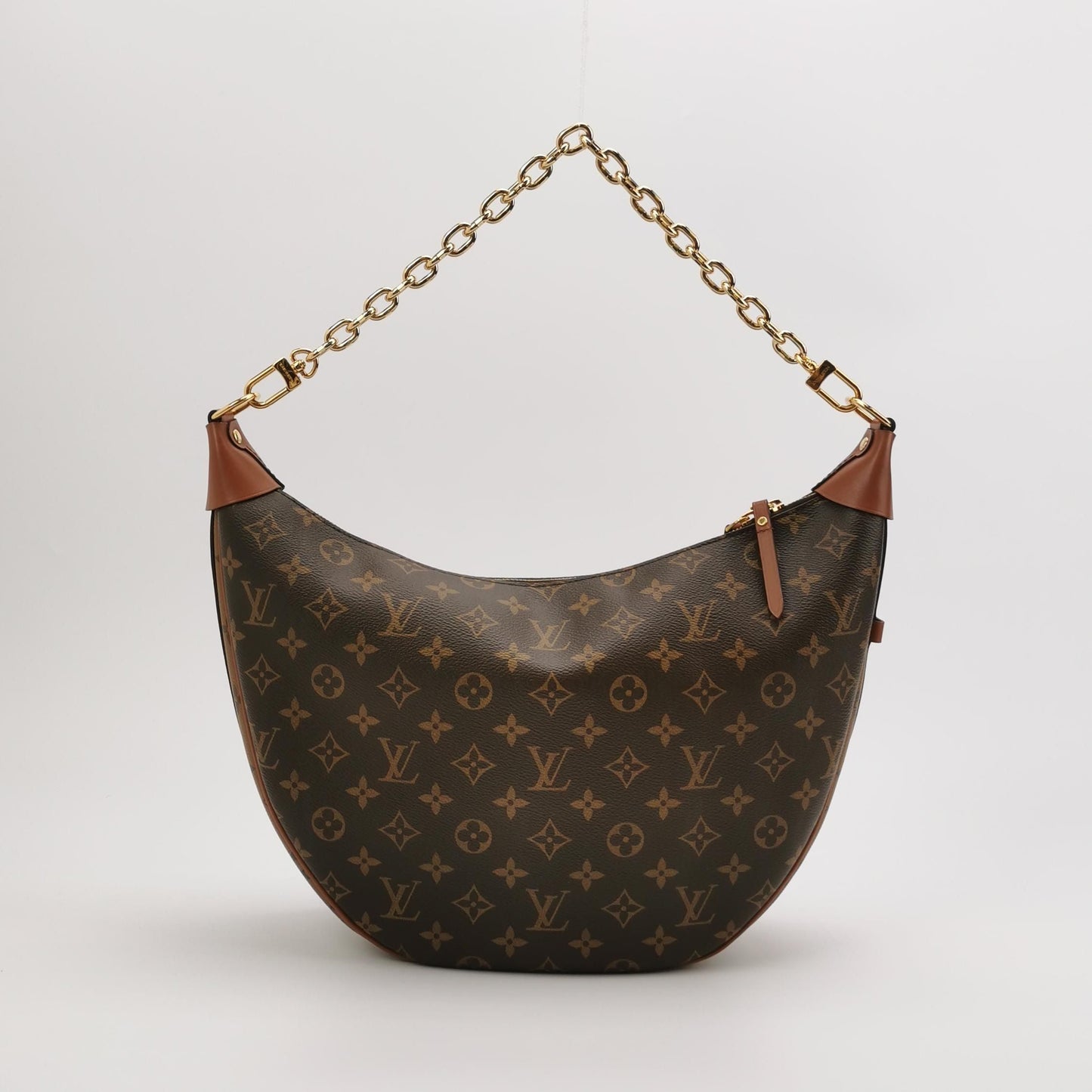 Preloved GLM-Loop Hobo Monogram Crossbody Shoulder Bag 250604781221580