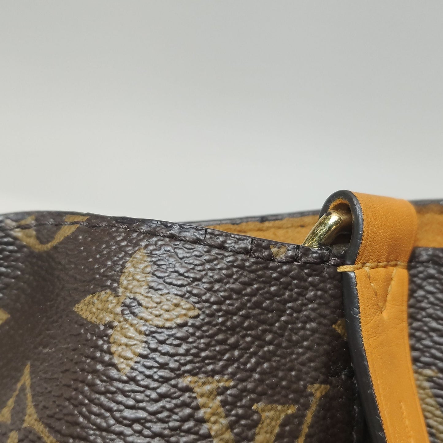Preloved GLM-NÃ‰ONOÃ‰ Medium Monogram Canvas Drawstring Shoulder Bag 250604781222147