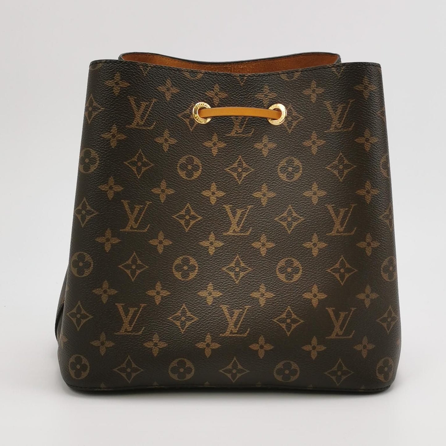Preloved GLM-NÃ‰ONOÃ‰ Medium Monogram Canvas Drawstring Shoulder Bag 250604781222147