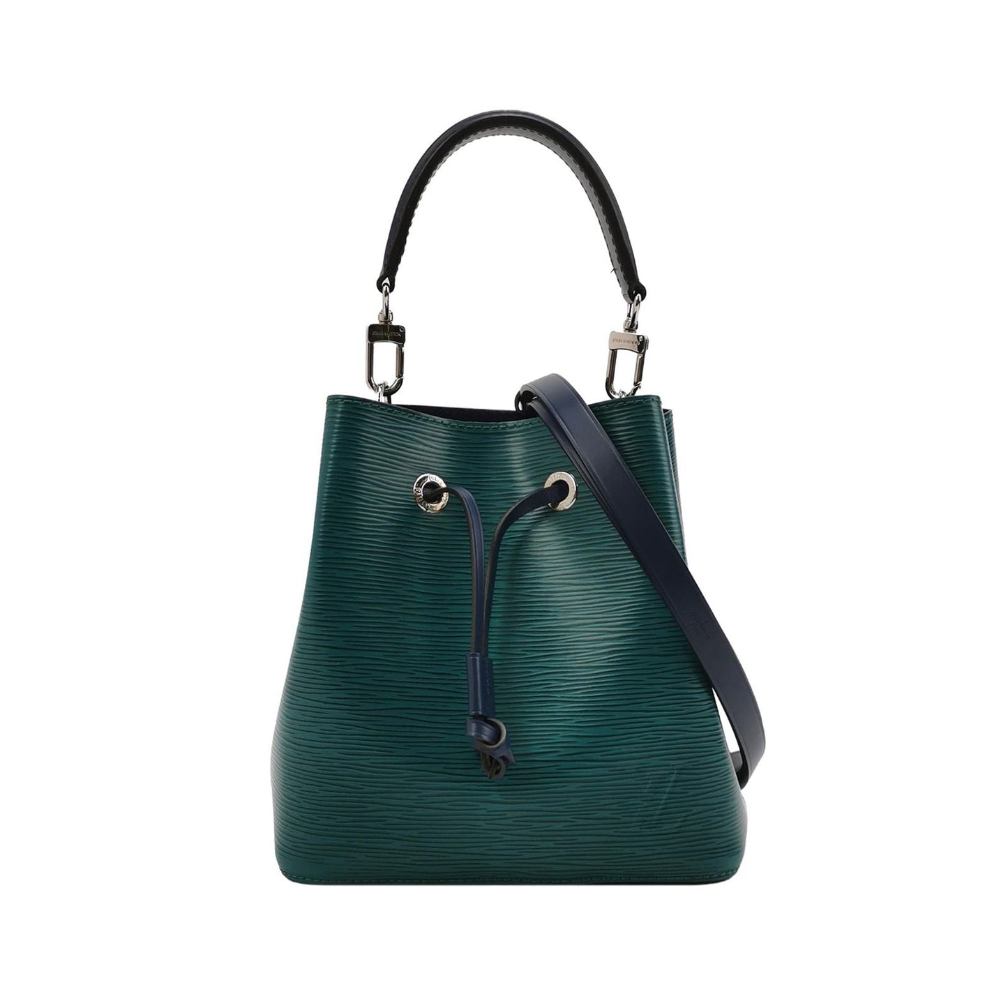 Preloved GLM-NÃ‰ONOÃ‰ BB Calfskin Multi-color Water Wave Drawstring Shoulder Bag 250604781222285