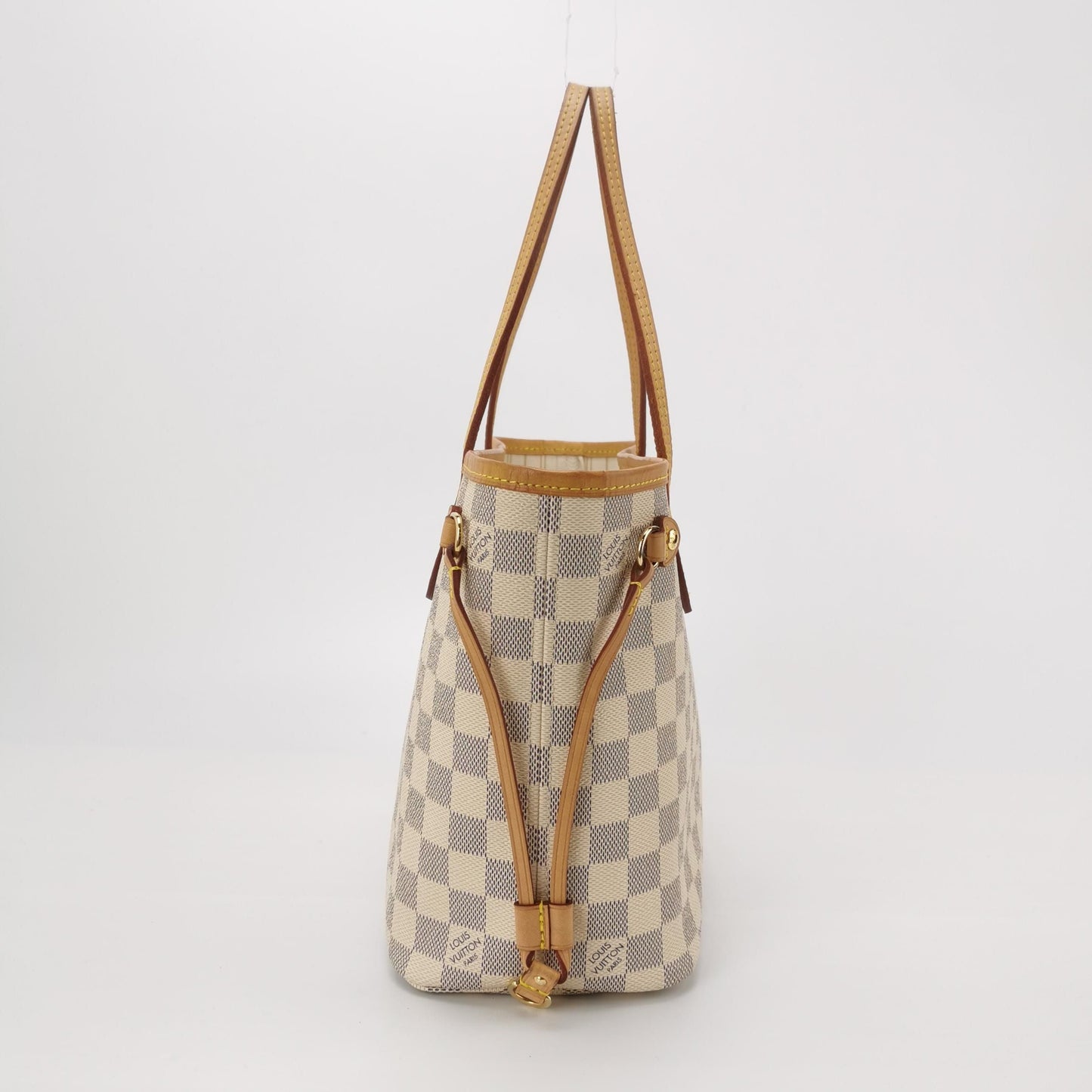 Preloved GLM-Neverfull Small Damier Ebene Canvas Shoulder Bag with Chip 250603781221434