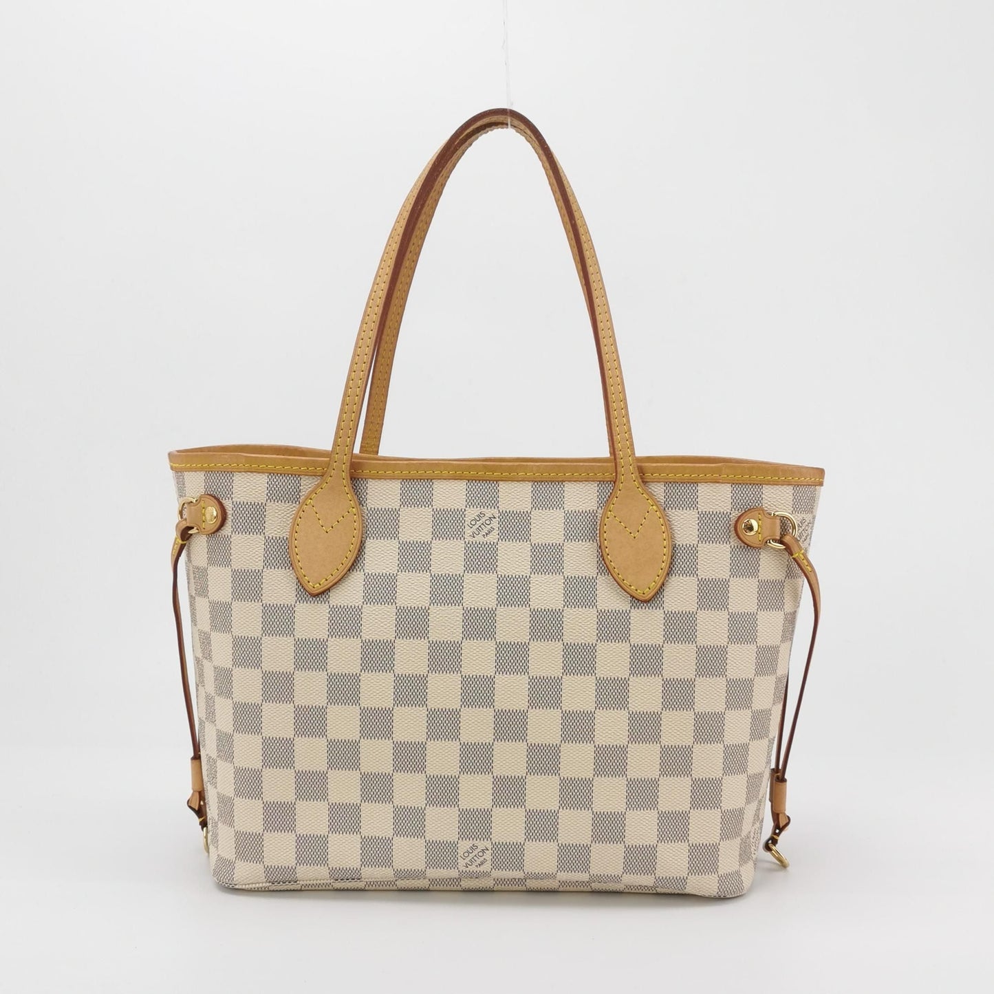 Preloved GLM-Neverfull Small Damier Ebene Canvas Shoulder Bag with Chip 250603781221434