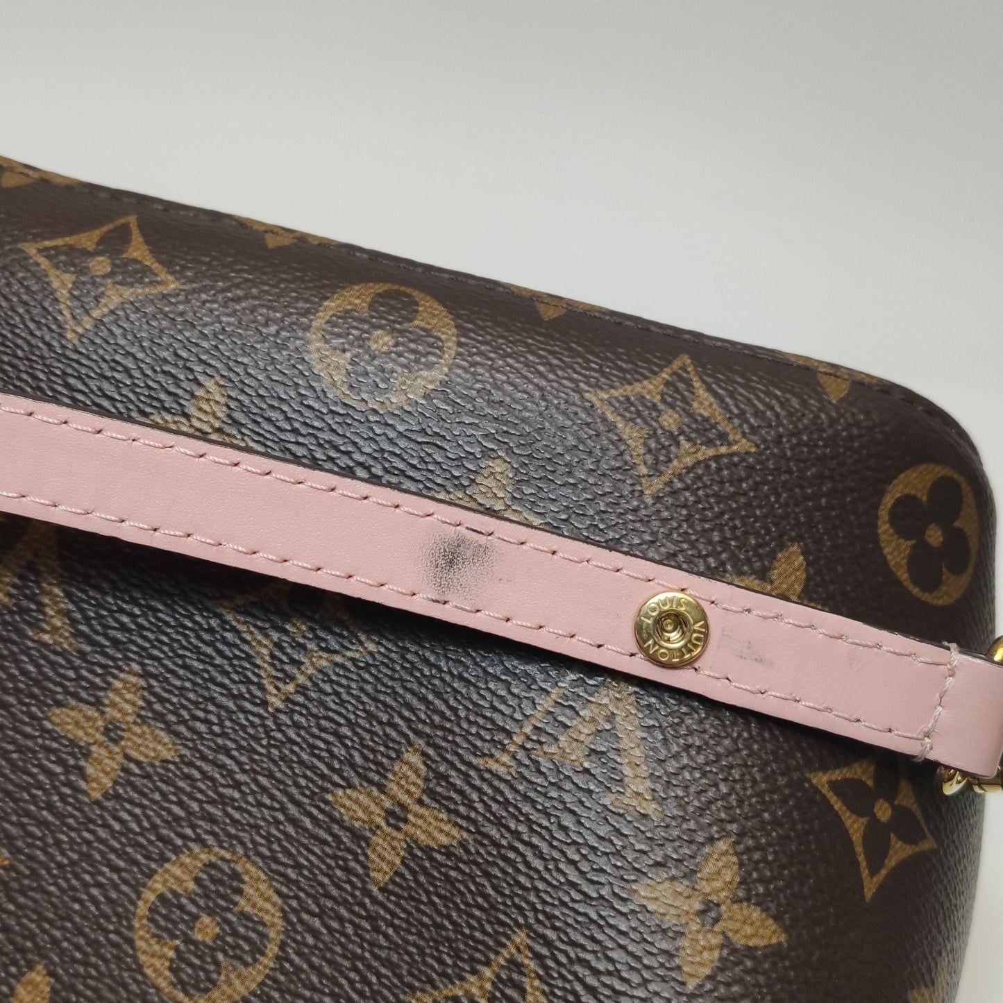 Preloved GLM-NÃ‰ONOÃ‰ Medium Monogram Canvas Drawstring Shoulder Bag 250604781222836