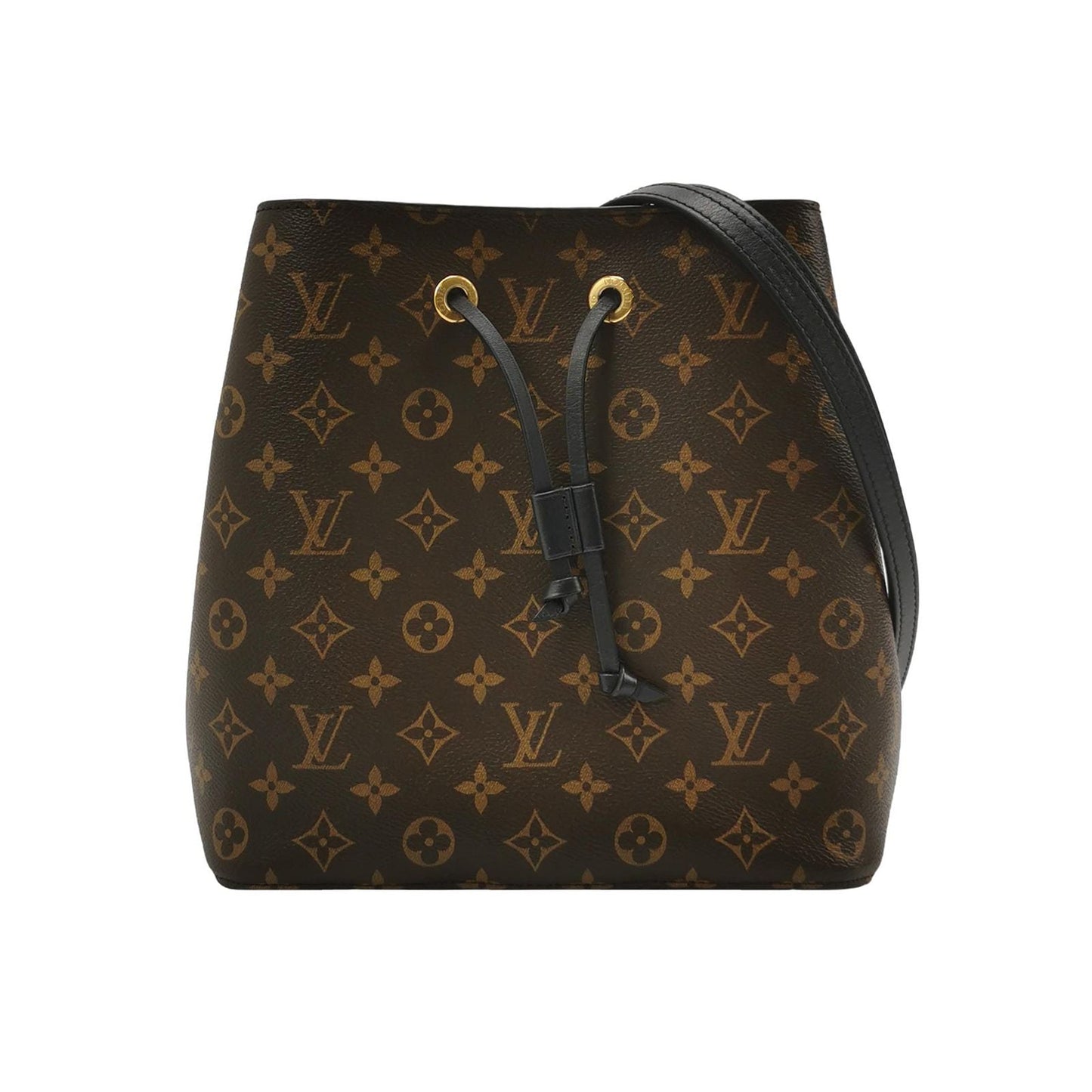 Preloved GLM-NÃ‰ONOÃ‰ Medium Monogram Canvas Drawstring Shoulder Bag with Chip 250603781220886