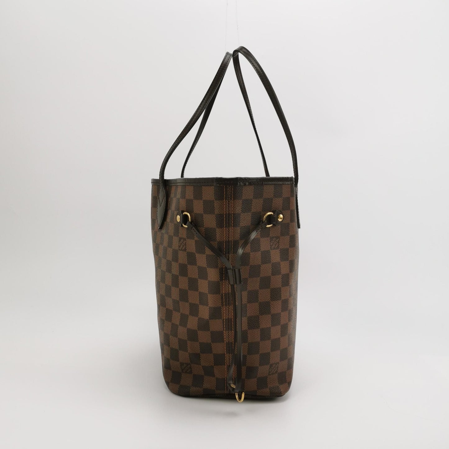Preloved GLM-Neverfull Medium Damier Ebene Tote Bag 250603781220280