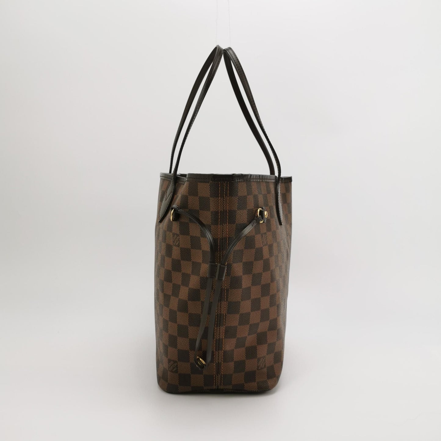 Preloved GLM-Neverfull Medium Damier Ebene Tote Bag 250603781220280