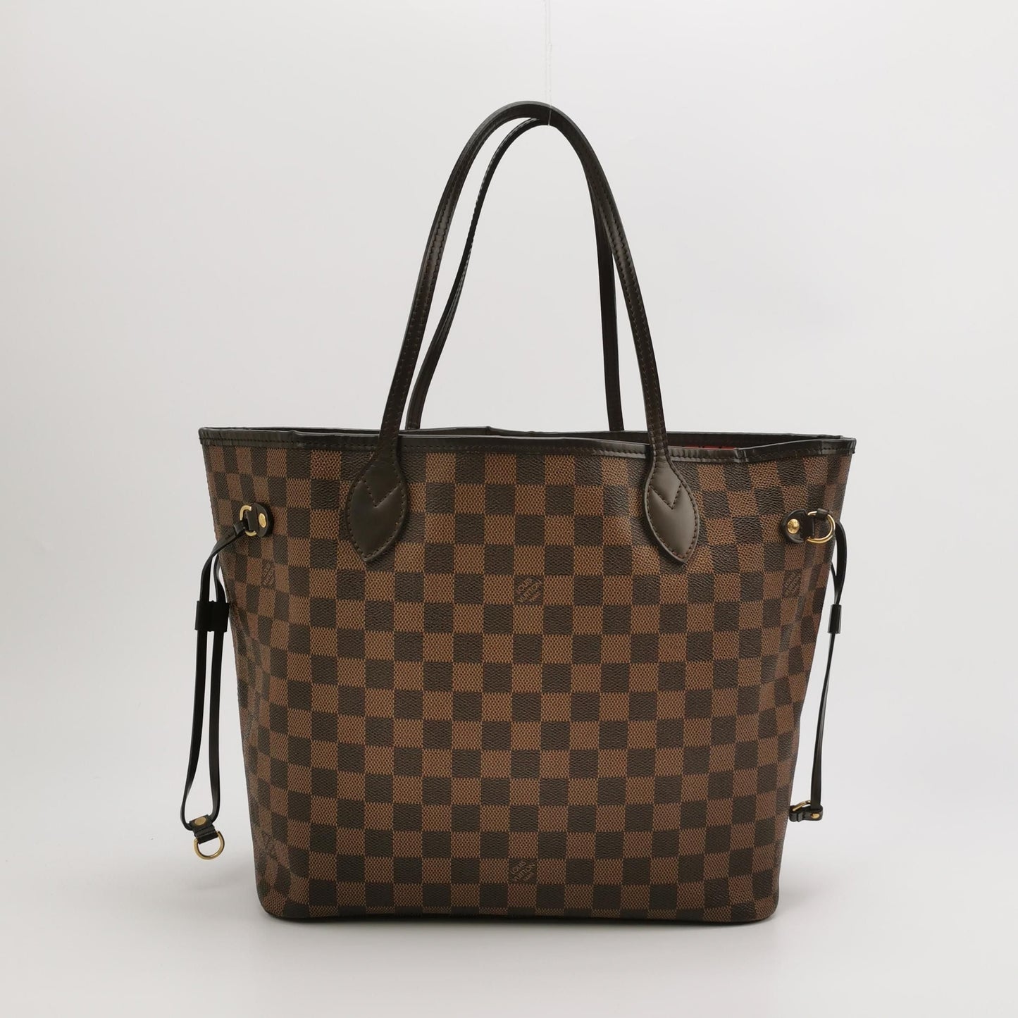 Preloved GLM-Neverfull Medium Damier Ebene Tote Bag 250603781220280